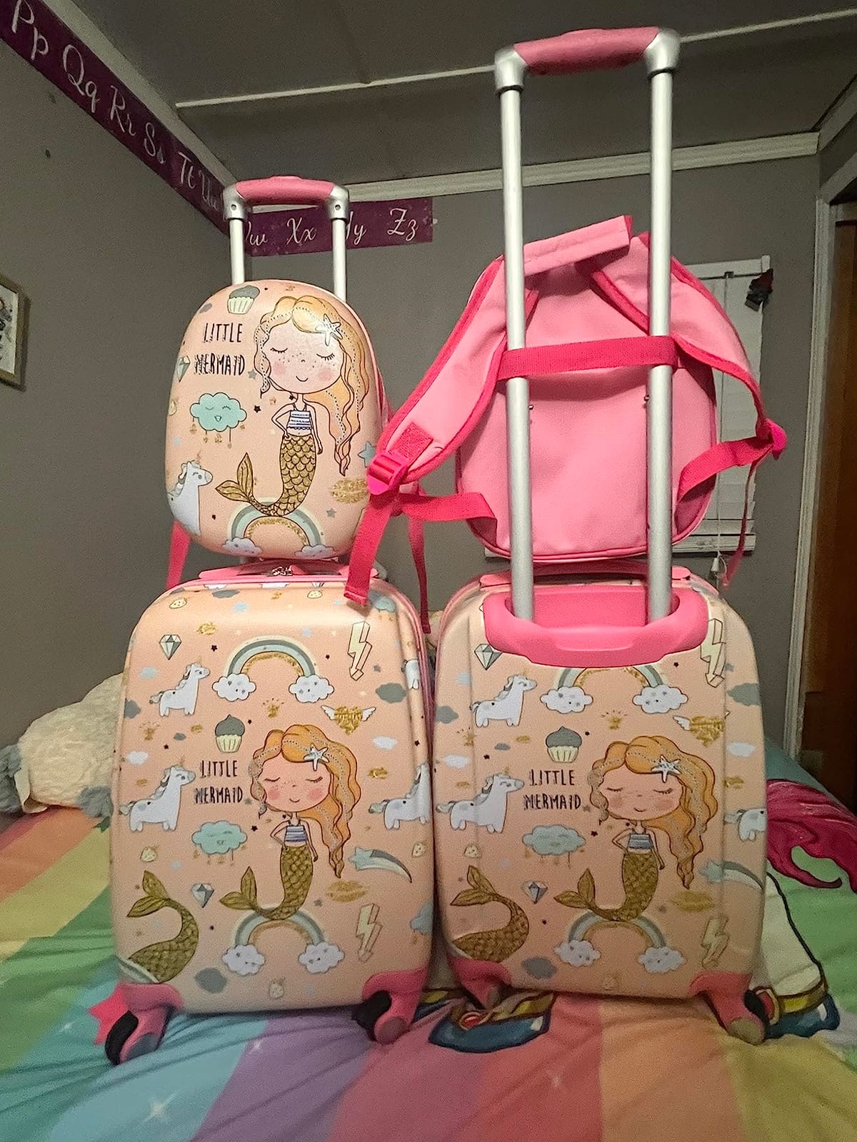 Goplus Kids Luggage Set, 12