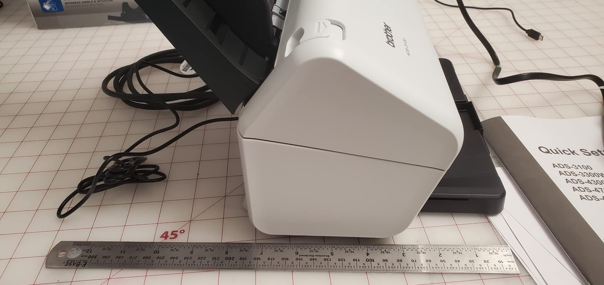 Brother ADS-3100 High-Speed Desktop Scanner with Scan Speeds of Up to 40ppm customer photo 1