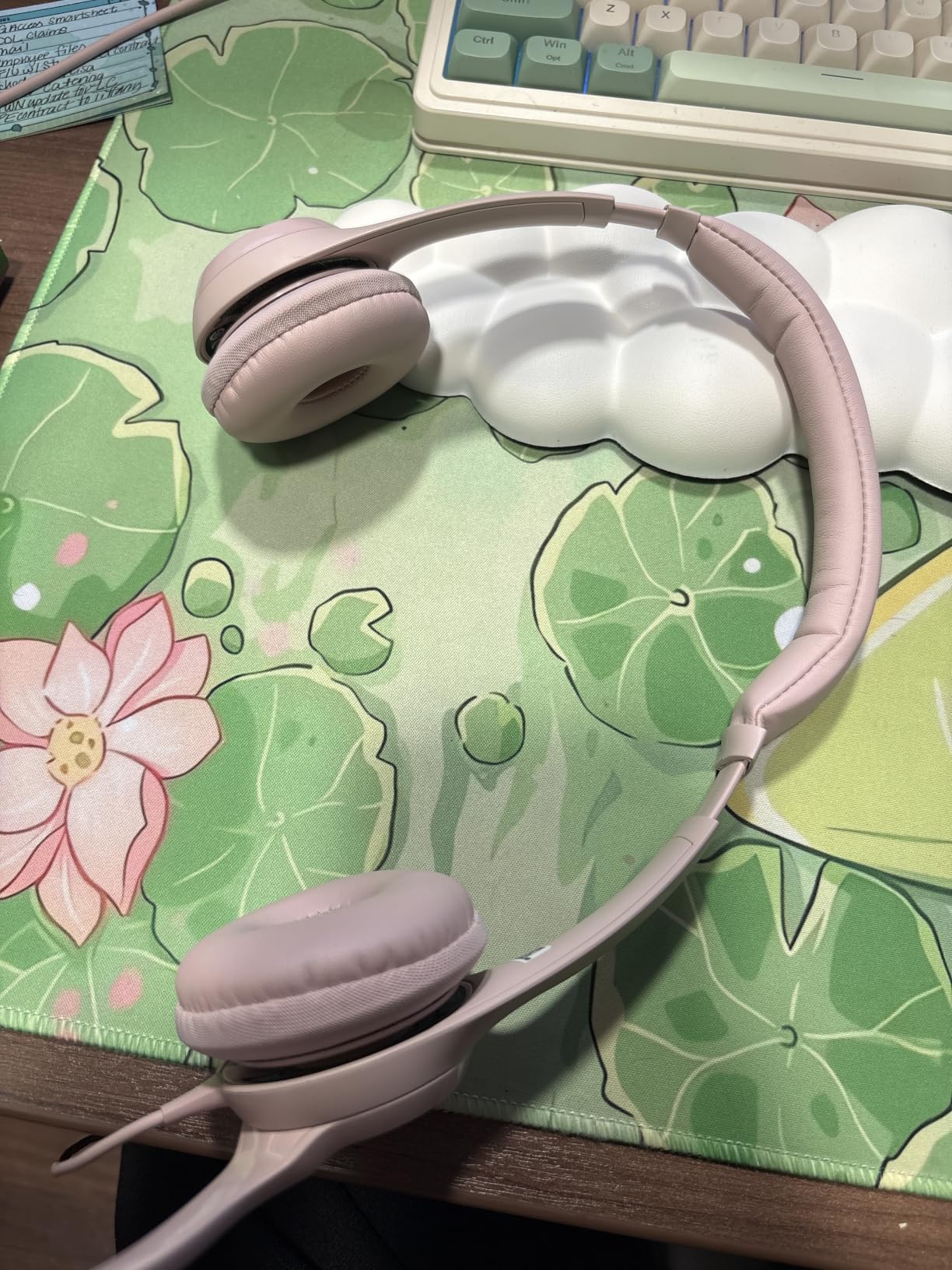 Logitech H390 Wired Headset PC/Laptop Stereo Headphones, USB-A, Rose customer photo 2
