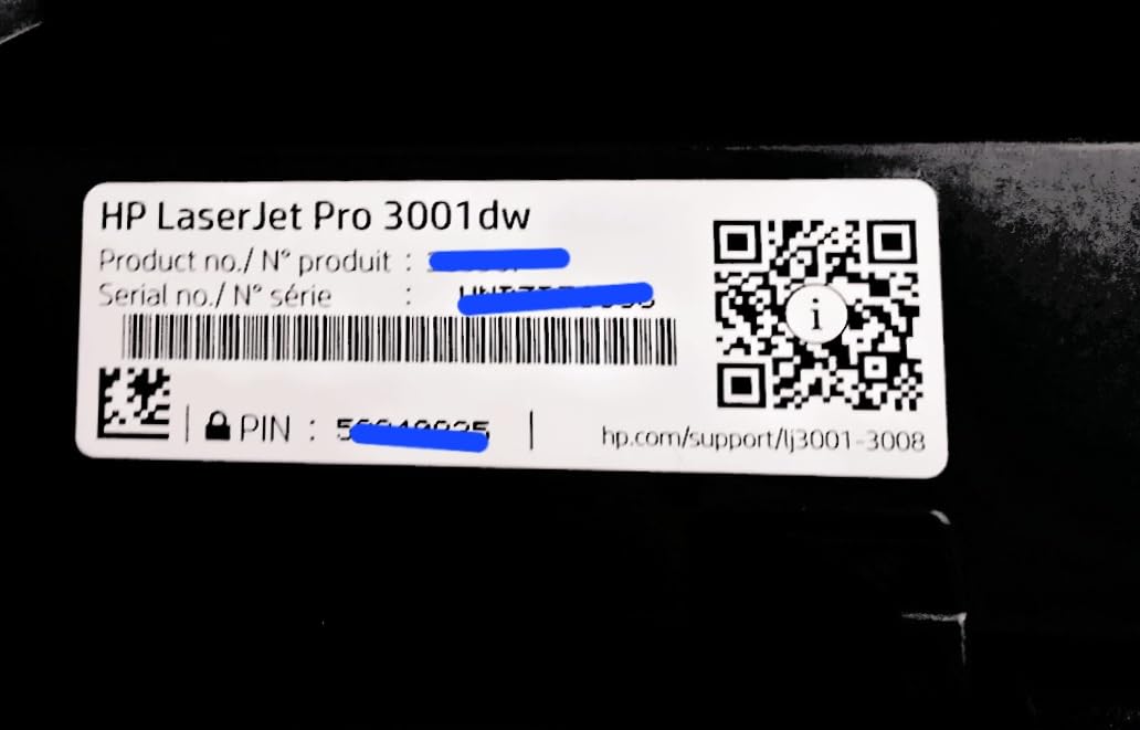 HP Laserjet Pro 3001dw Wireless Black & White Printer, Best-for-Office (3G65OF) customer photo 2