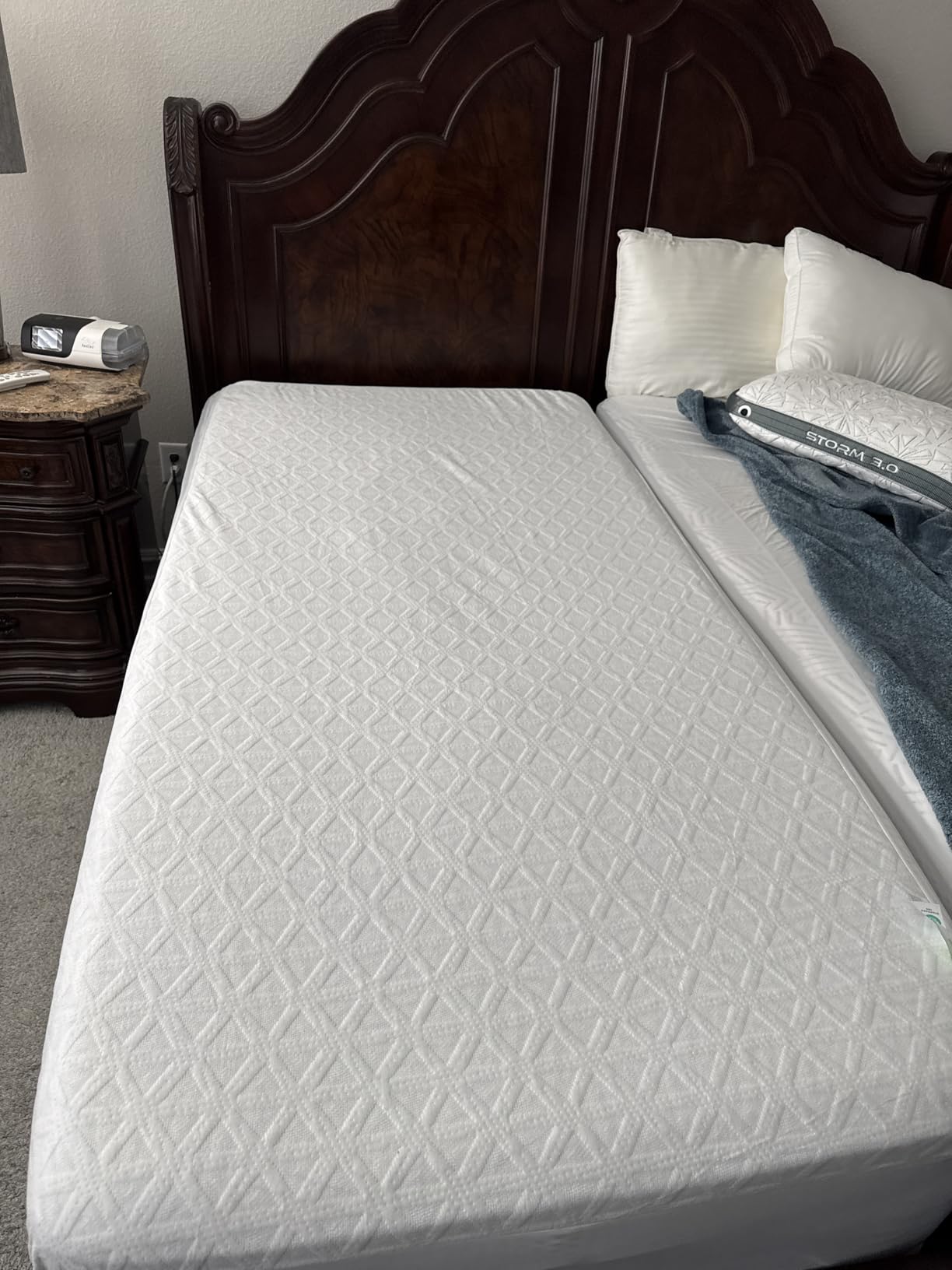 Premium Waterproof Mattress Protector Queen Size, Noiseless Deep Pocket customer photo 2