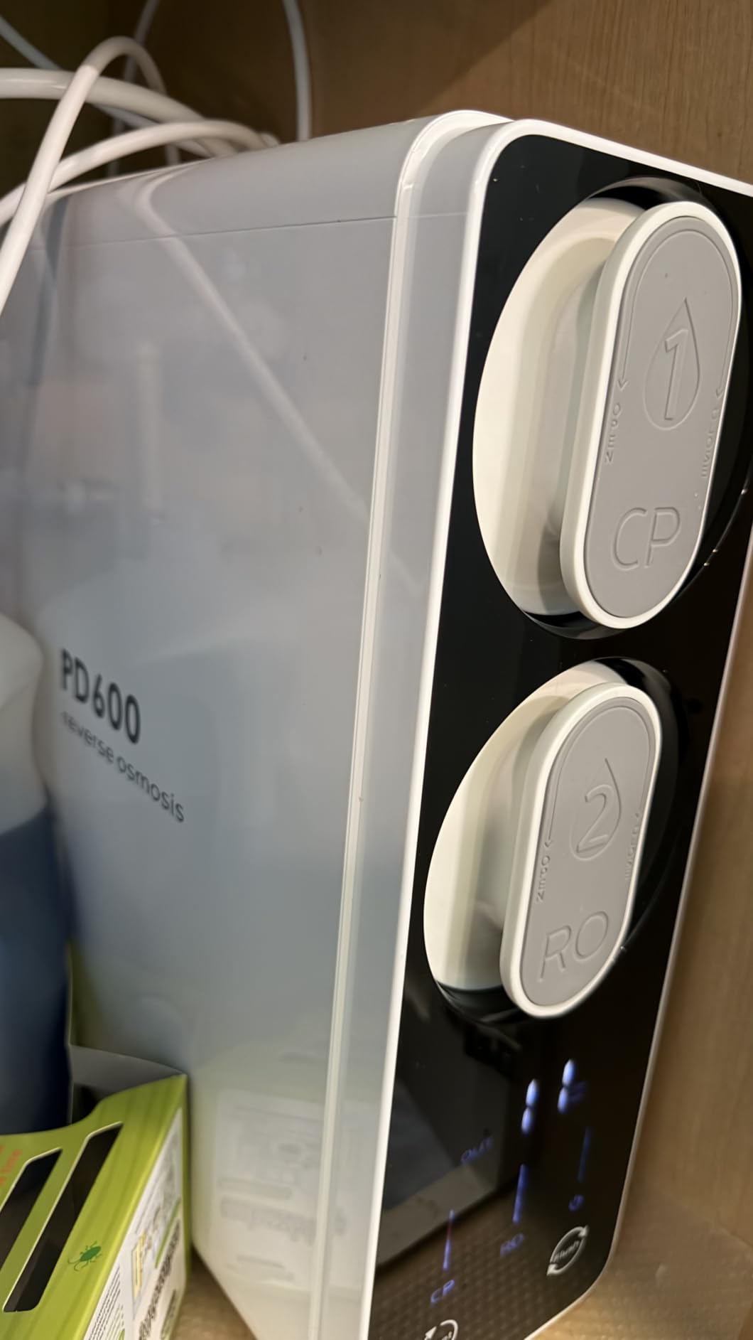 Frizzlife 1000GPD Reverse Osmosis Water Filter, NSF/ASNI 58&53&42&372 Standard, Alkaline Mineral pH+ Reverse Osmosis System, 9-Stage Filtration Tankless RO, 2:1 Pure to Drain, Under Sink, PD1000-TAM4 customer photo 2