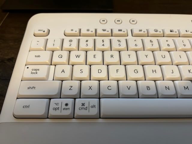 Logitech Signature K650 Comfort Full-Size Wireless Keyboard - Graphite | Full-size with wrist rest, deep-cushioned keys, numpad, PC and Mac compatible customer photo 1