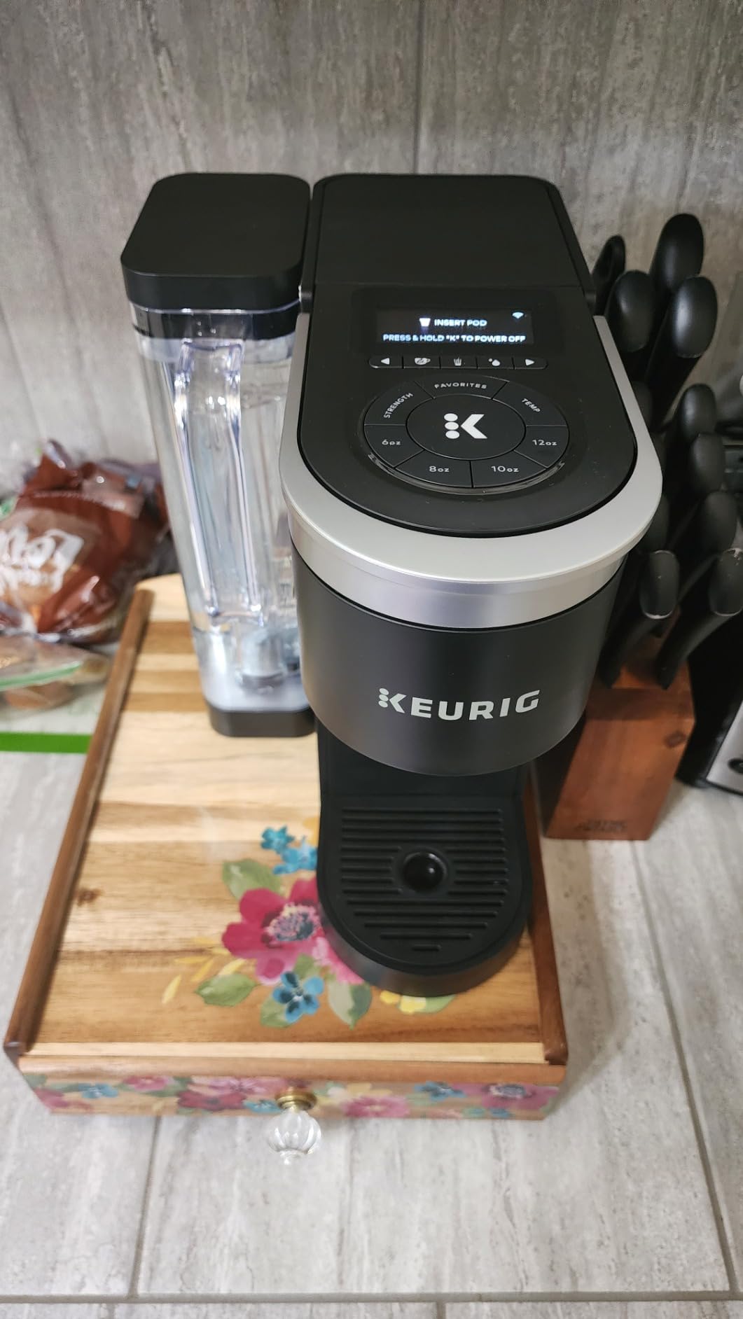 Keurig K-Supreme SMART Coffee Maker (Black) | MultiStream Technology, Brews 6-12oz Cup Sizes customer photo 2