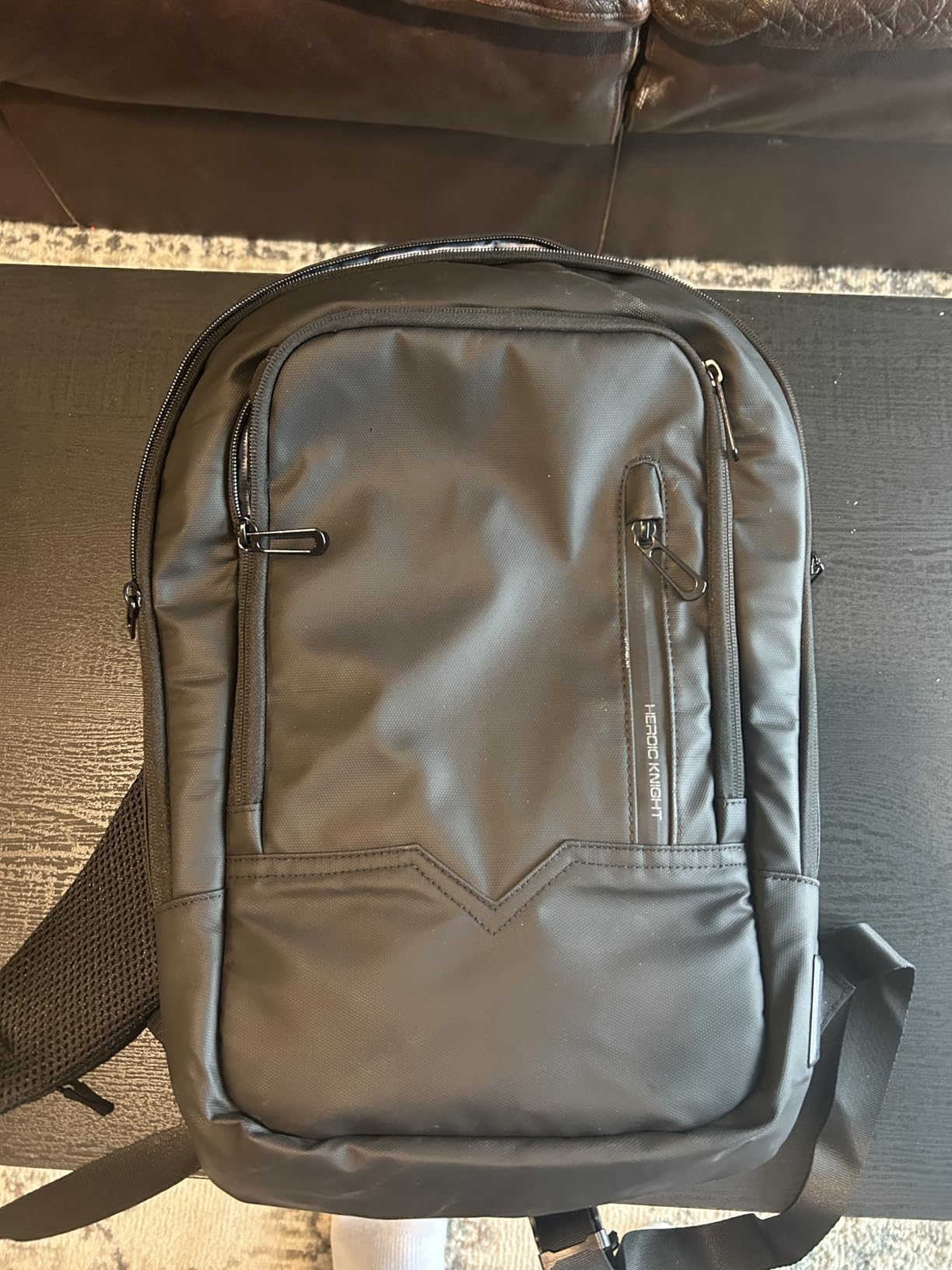hk Backpack for Men, Business Slim Computer Bag for 15.6 Inch Laptop customer photo 2