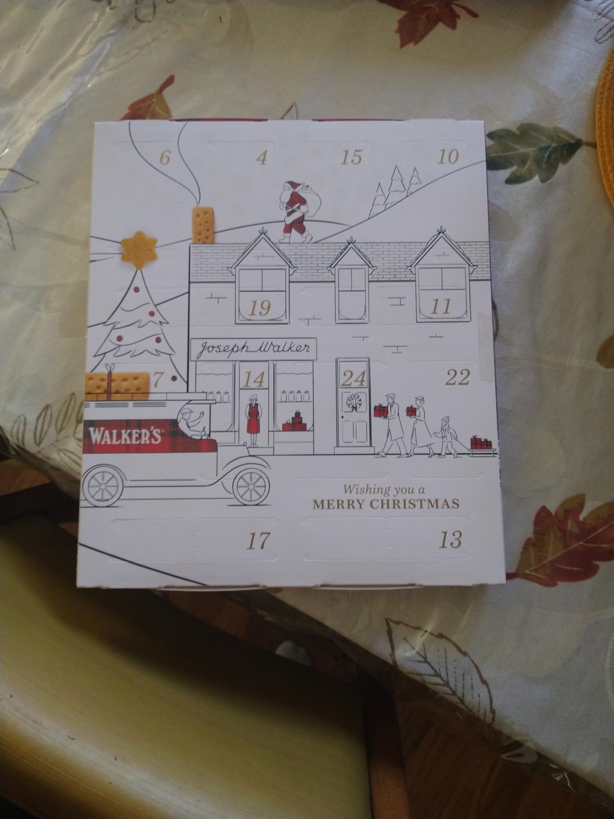 Walker’s 2026 Advent Calendar with Shortbread Cookies from Scotland - 24 Count (10.4 oz) - Limited Edition Cookie Box with Christmas Cookies in Various Shapes and Flavors customer photo 1