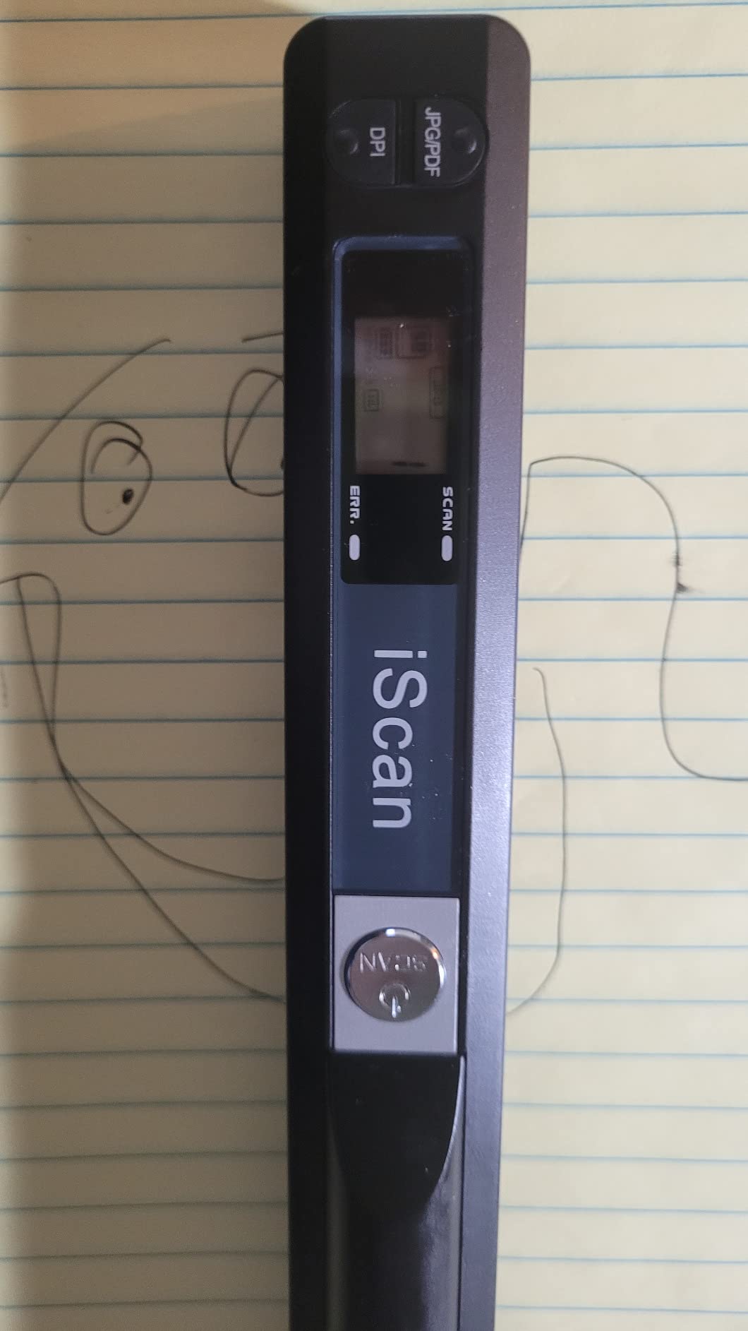 Portable Scanner, Photo Scanner for A4 Documents, Handheld Scanner for Business, Photo, Picture, Receipts, Books, JPG/PDF Format Selection, UP to 900 DPI, with 16G SD Card customer photo 1