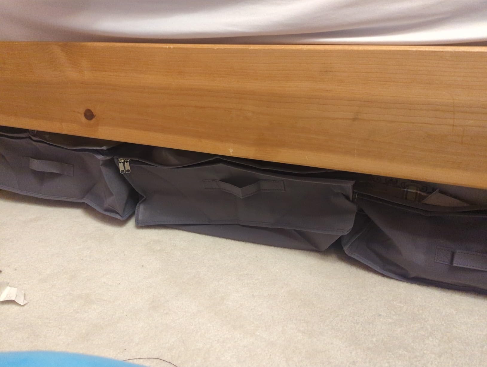 Lifewit 95L 4 Pack Under Bed Storage Container, Blanket Organizer, Gray customer photo 2