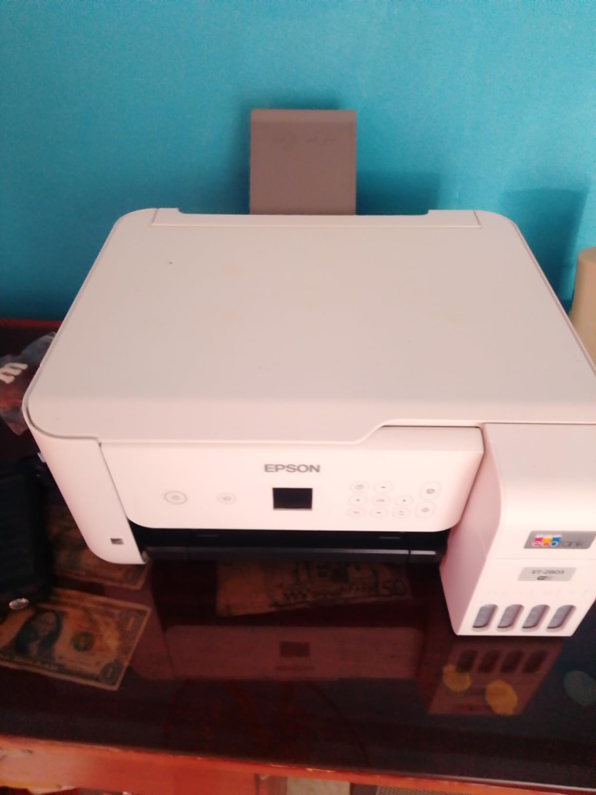 Epson EcoTank ET-2803 Wireless Color All-in-One Supertank Printer customer photo 1