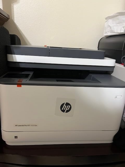 HP LaserJet Pro MFP 3101fdw Wireless Black & White All-in-One Laser Printer, Scanner, Copier, Fax, Best-for-Office (3G628F) customer photo 2