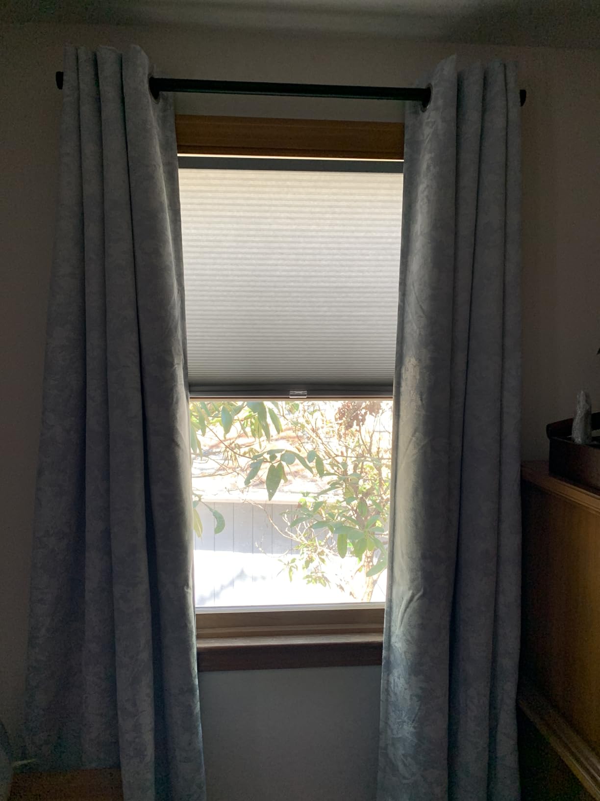 LazBlinds Cordless Cellular Shades, 34'' W x 36'' H, White customer photo 2