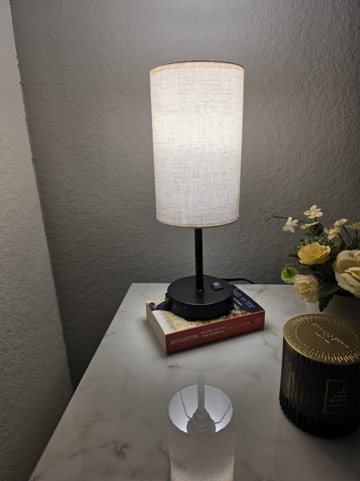 ZJOJO Table Lamp Set of 2, 13.8