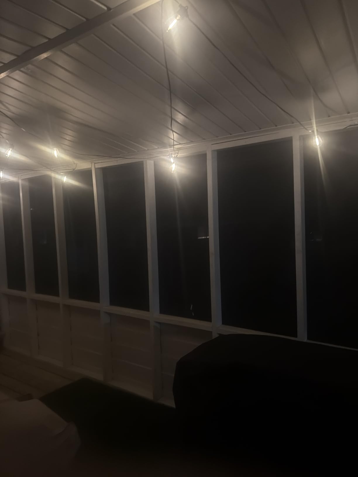 addlon 54FT(48+6) Solar String Lights Outdoor, Last 20+ Hrs, USB Charging customer photo 1