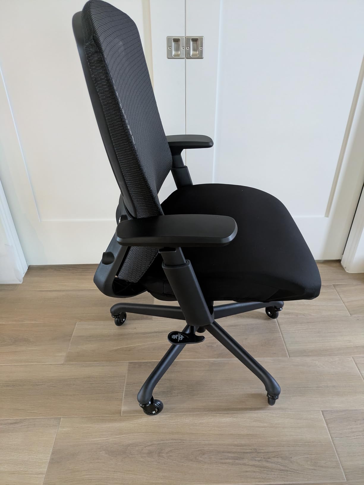 Ergonomic Mesh Office Chair,Comfy Computer Desk Chair - BIFMA 5.1 Certified Commercial Swivel Task Chair for Home Office - Adjustable Lumbar Support & Armrests,Tilt Function,Wide Seat customer photo 2