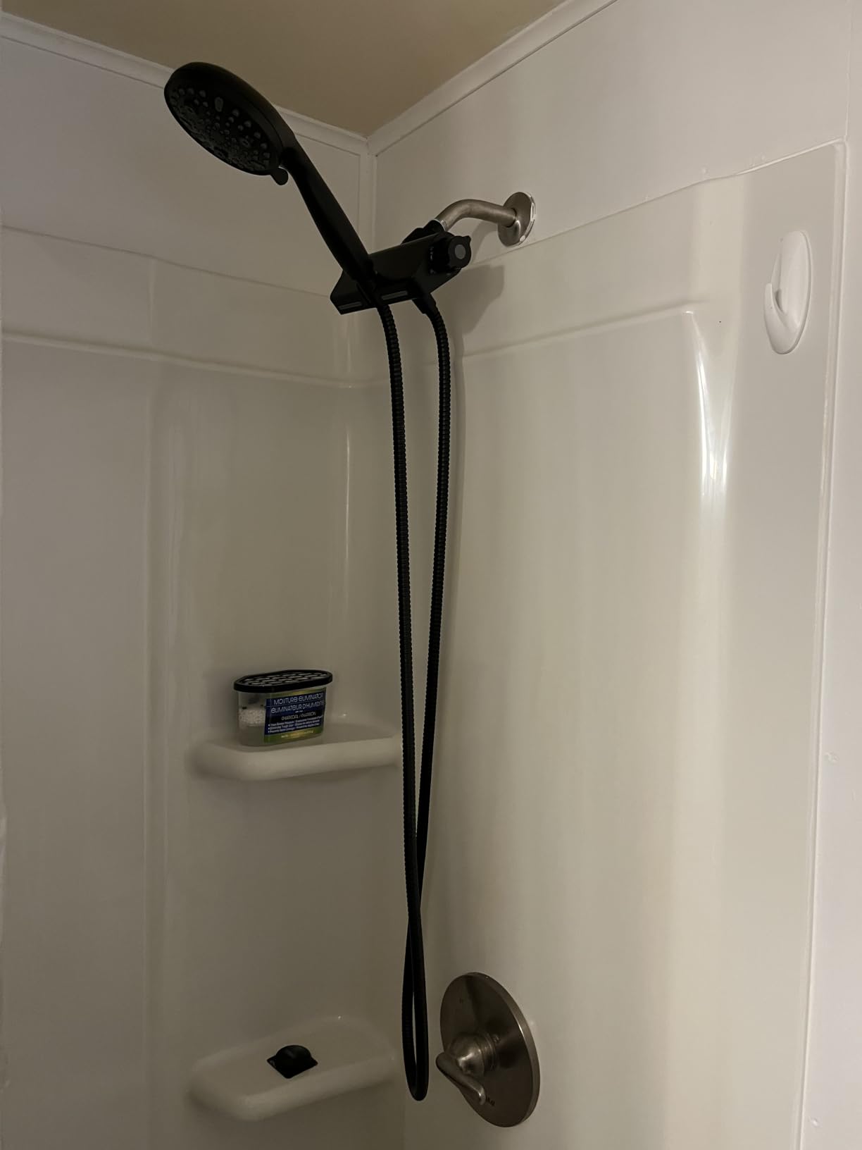 MakeFit Filtered Shower Head with Handheld Combo - Dual 2-in-1 Spa System with Massage Shower and 10 Modes Hand Held Shower High Pressure with Built in Power Wash Mode (Chrome) customer photo 2