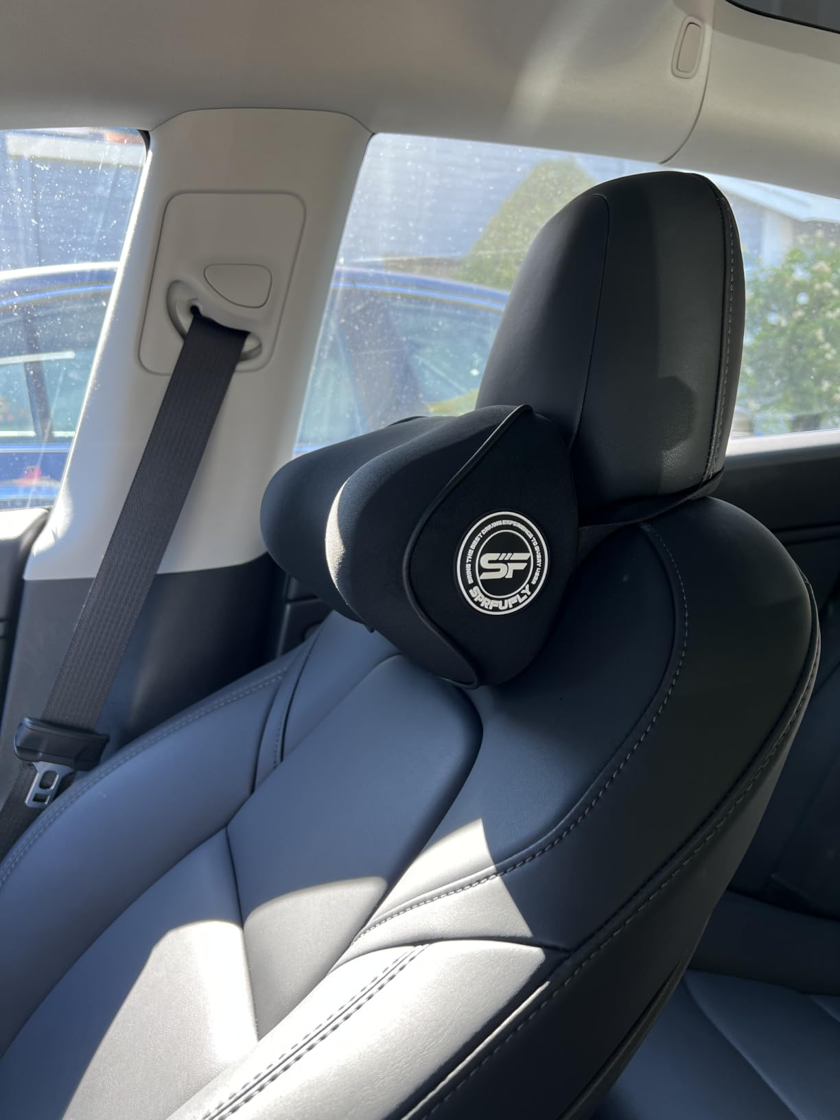 SPRFUFLY Make Relaxing Car Headrest Pillow, Car Neck Pillow for Driving customer photo 1