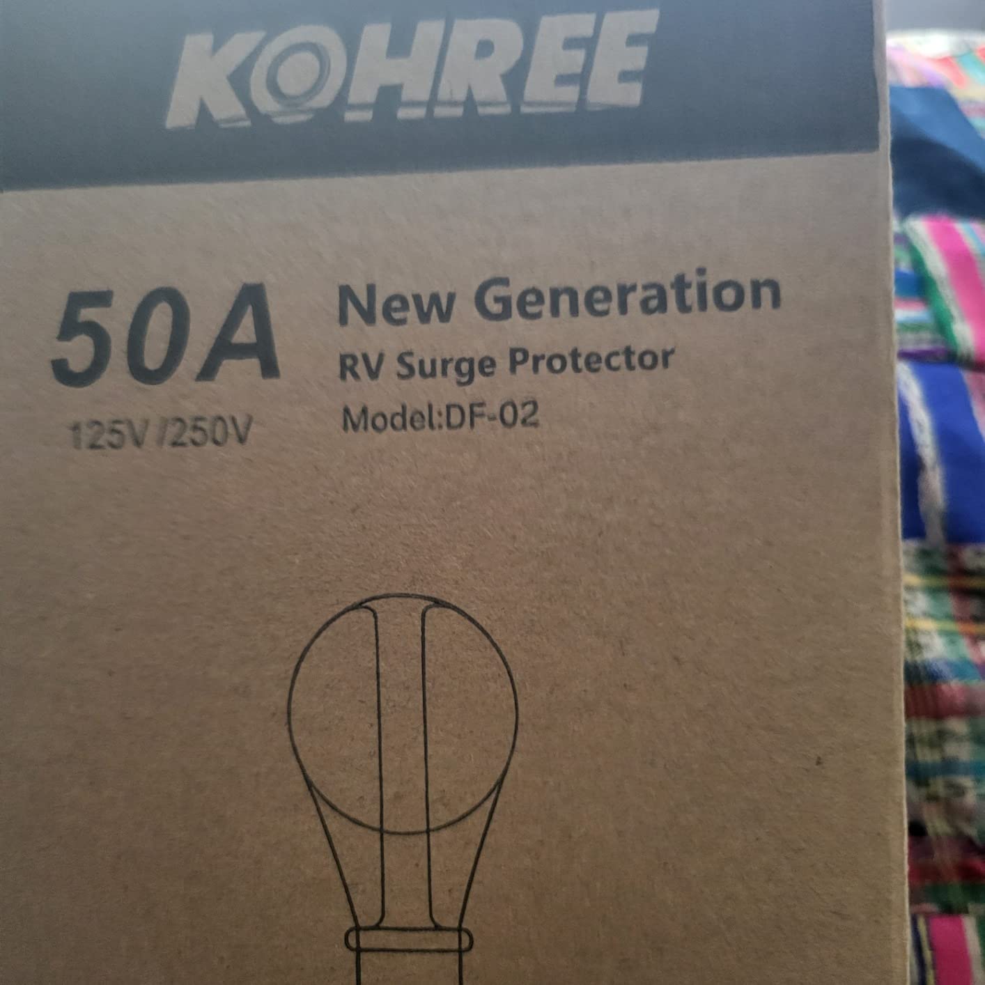 Kohree RV Surge Protector 50 Amp, Power Surge Voltage Protection 14000J customer photo 2