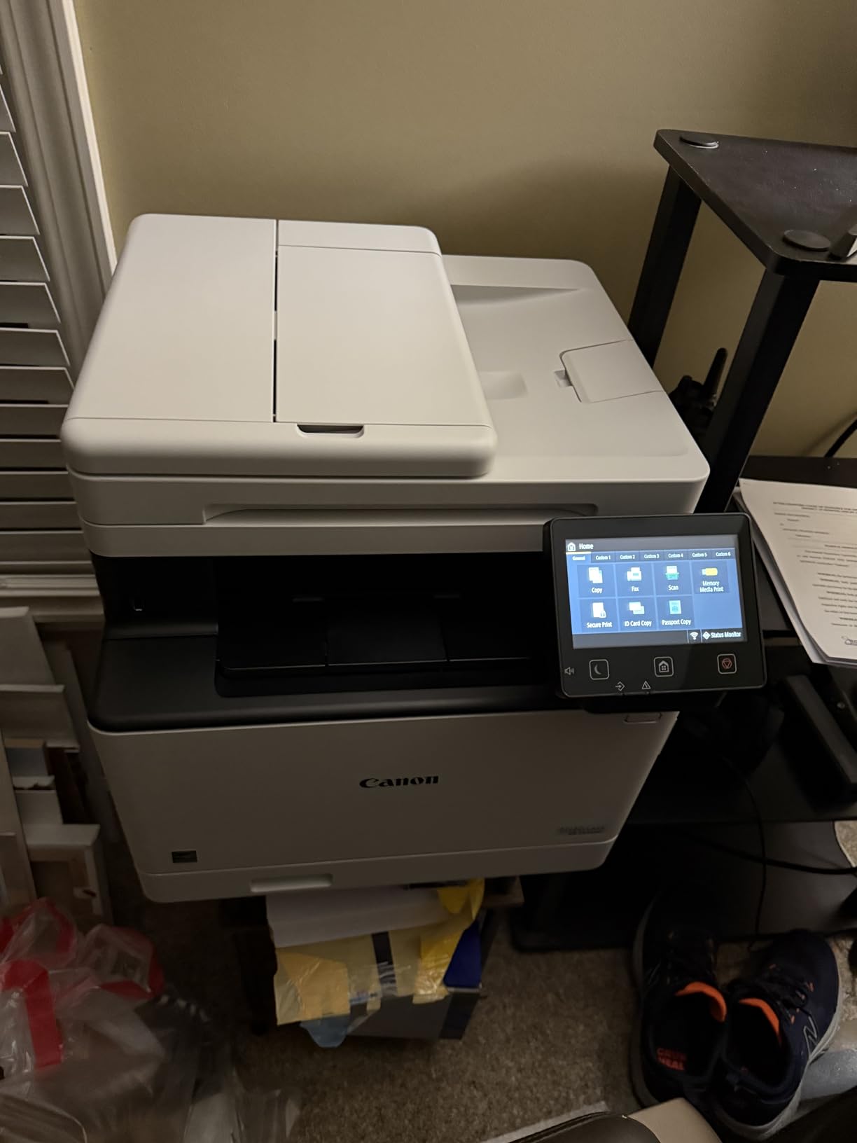 imageCLASS MF753Cdw - Wireless Duplex Color Laser Printer, All-in-One with Scanner, Copier, Fax, Auto Document Feeder, Mobile Ready, 3 Year Limited Warranty, 35 PPM, White customer photo 2