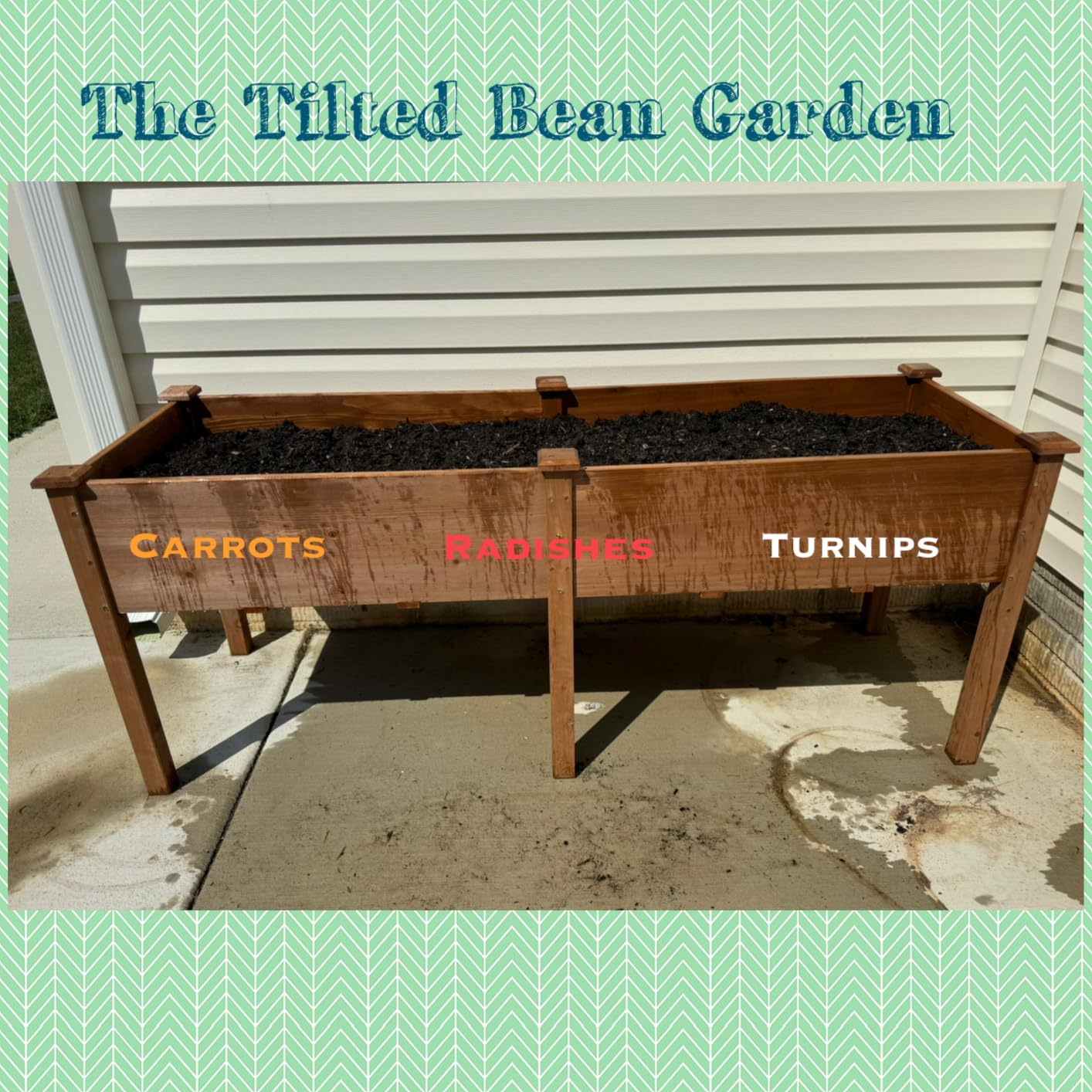 Best Choice Products 48 x 24 x 30 Inches Raised Garden Bed, Elevated Wood Planter Box Stand for Backyard, Patio, Balcony with Bed Liner, 200 Pound Capacity - Acorn Brown customer photo 1