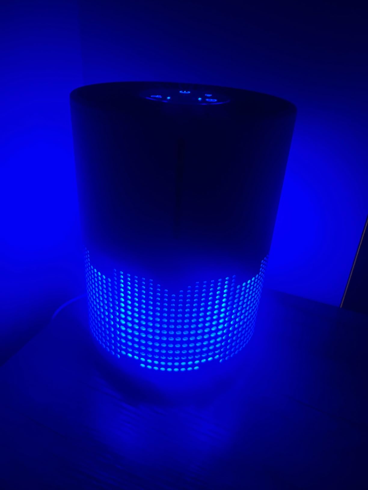MOOKA Air Purifier for Bedroom Home Dorm 430 Ft², Compact HEPA Air Cleaner customer photo 1