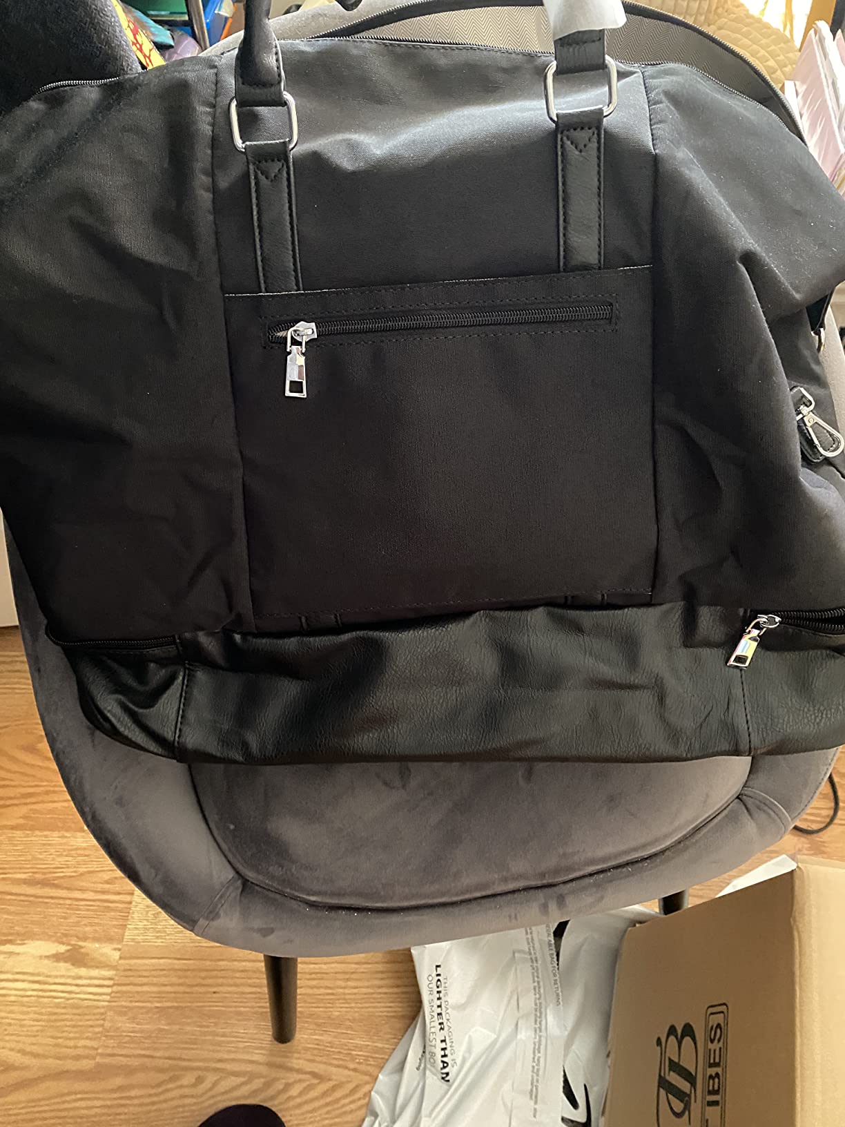 TIBES Travel Weekender Bag for Women, Overnight Bag with Shoe Compartment customer photo 2