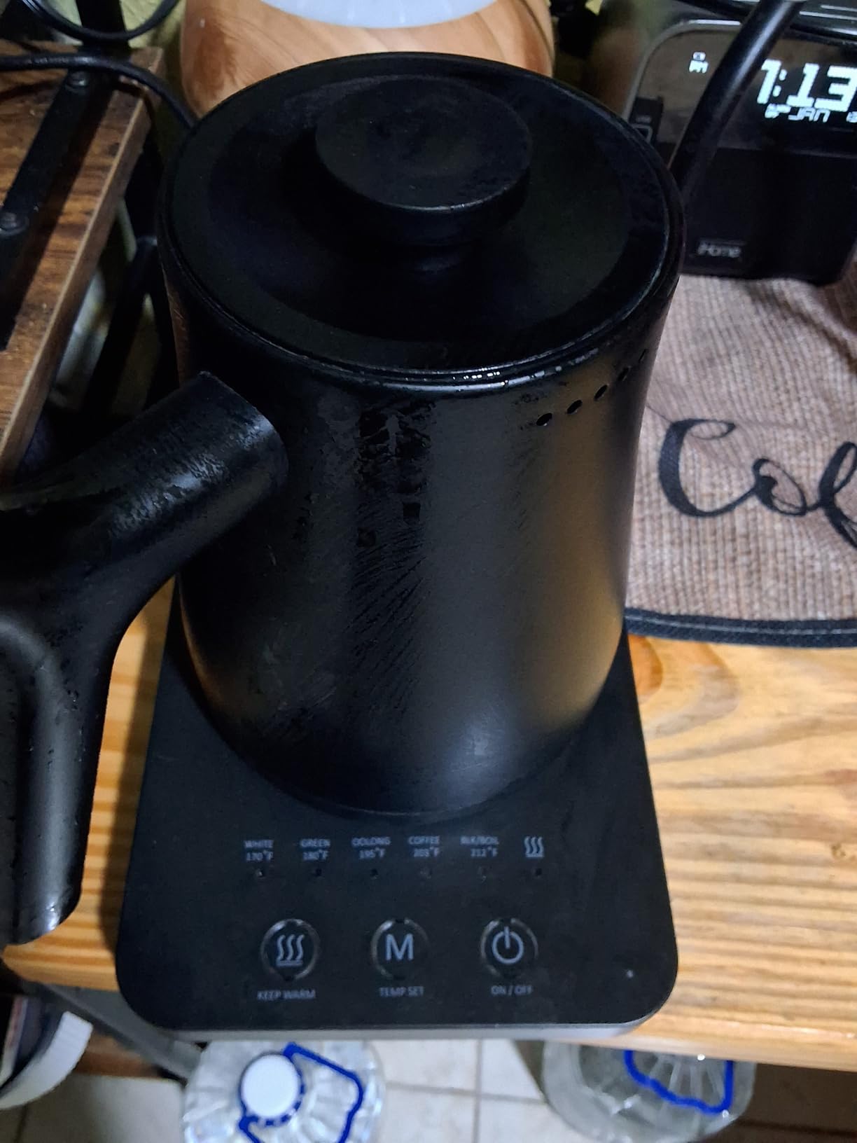Gooseneck Kettle,0.8L Temperature Control Electric Tea Kettle customer photo 1
