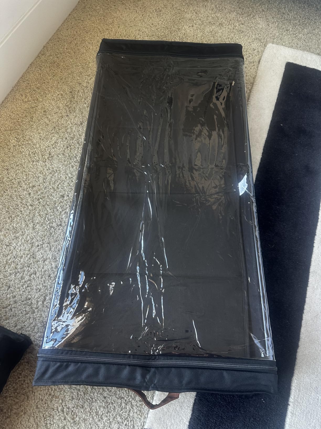 Yecaye Under Bed Storage with Wheels, 2Pack Under Bed Storage Containers, Underbed Shoe Storage Organizer, Rolling Under Bed Metal Drawers for Clothes, Blankets(30.71 x 16.93 x 6.69 in) customer photo 2