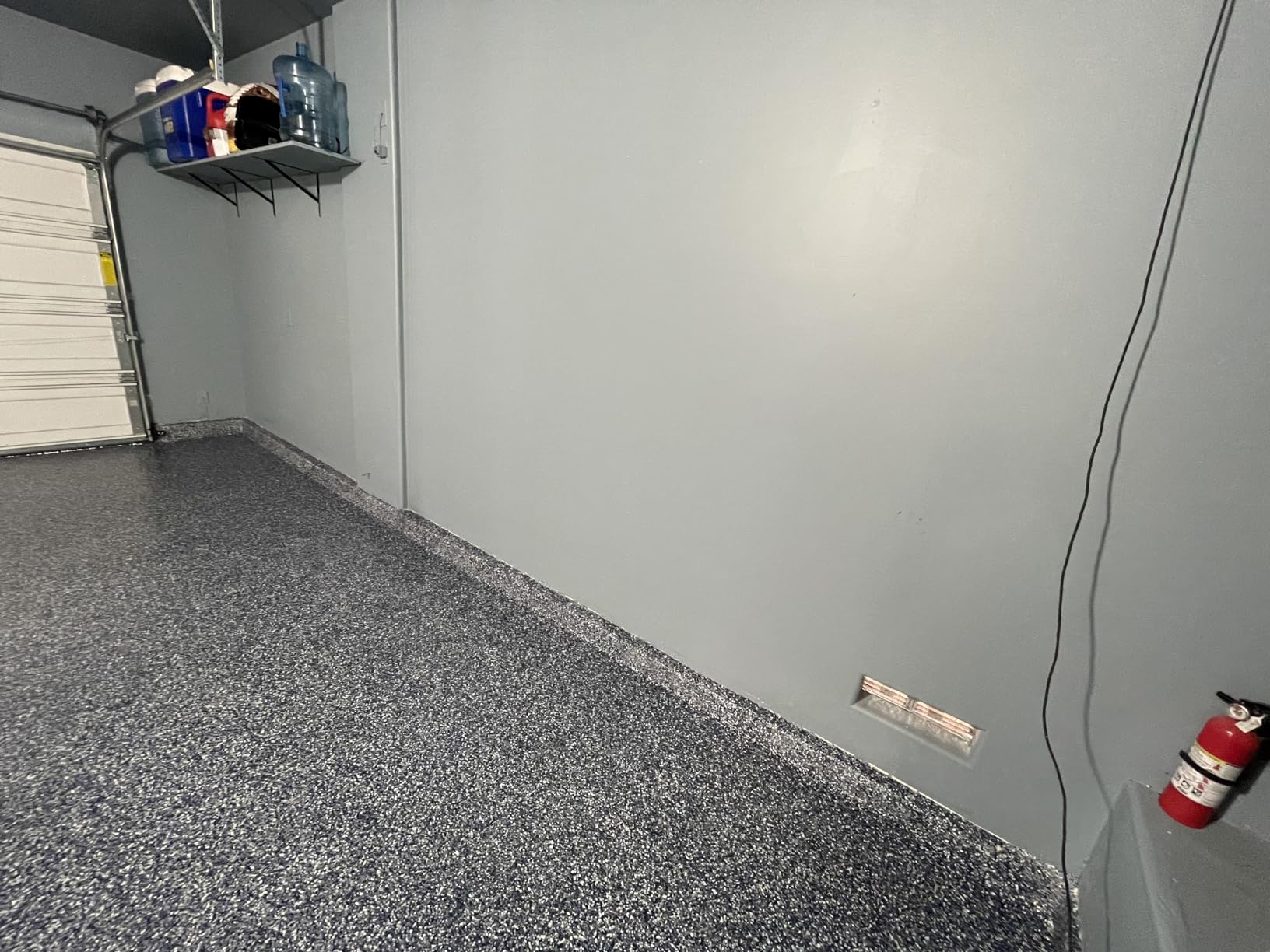 Clear Floor Epoxy Resin for Garages, Basements, Warehouses, Retail Stores and More | Highly Durable | Resistant to Scratches, Spills, and Stains | 3 Gallon Kit | 11.4 L customer photo 2