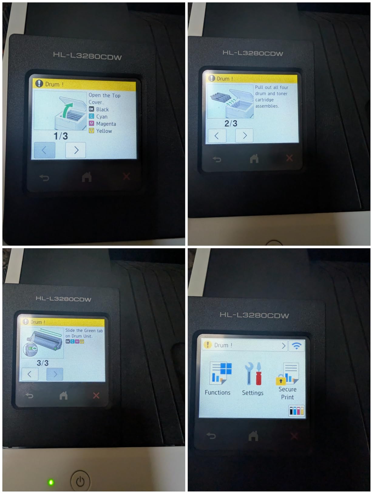 Brother HL-L3280CDW Wireless Color Laser Printer, Duplex, Mobile Printing, Ethernet, Includes 2 Month Refresh Trial customer photo 1