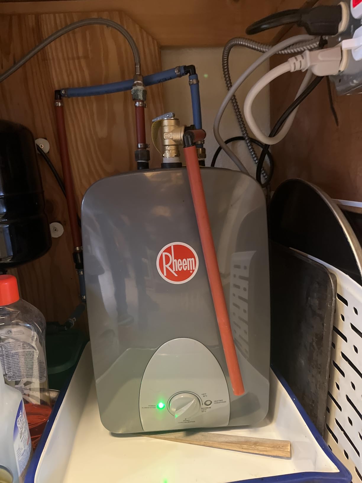 Rheem Mini-Tank Electric Water Heater, 2.5 Gallon customer photo 2
