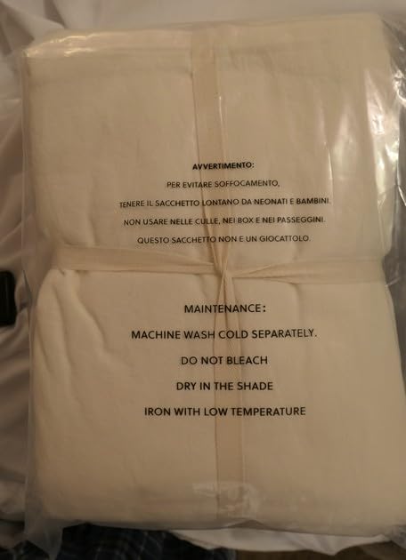 LBRO2M 100% French Pure Linen Sheet Set 4Pcs, 16
