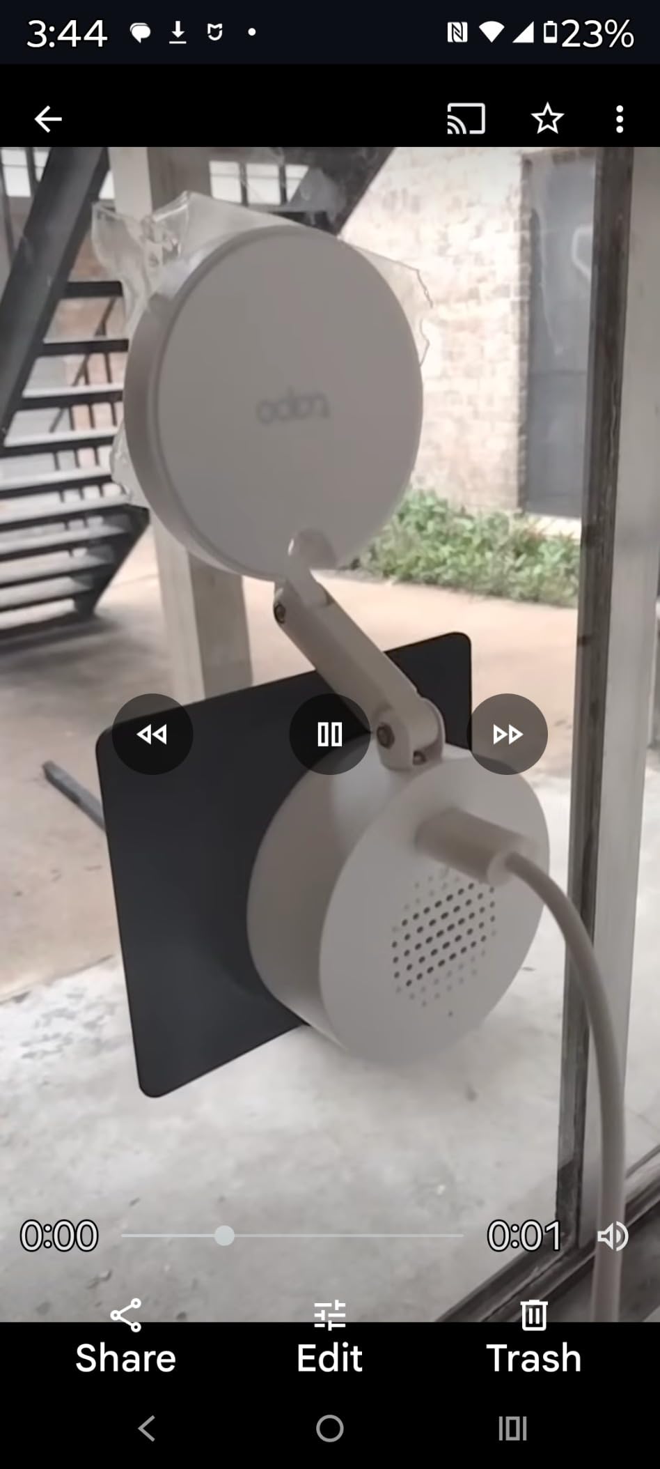 Tapo 2K+ Indoor/Outdoor Wired Security Camera, Baby Monitoring, C120 | 2024 PCMag Editors' Choice, Person/Pet/Vehicle Detection, Color Night Vision, Subscription-Free Local Storage or Cloud customer photo 2