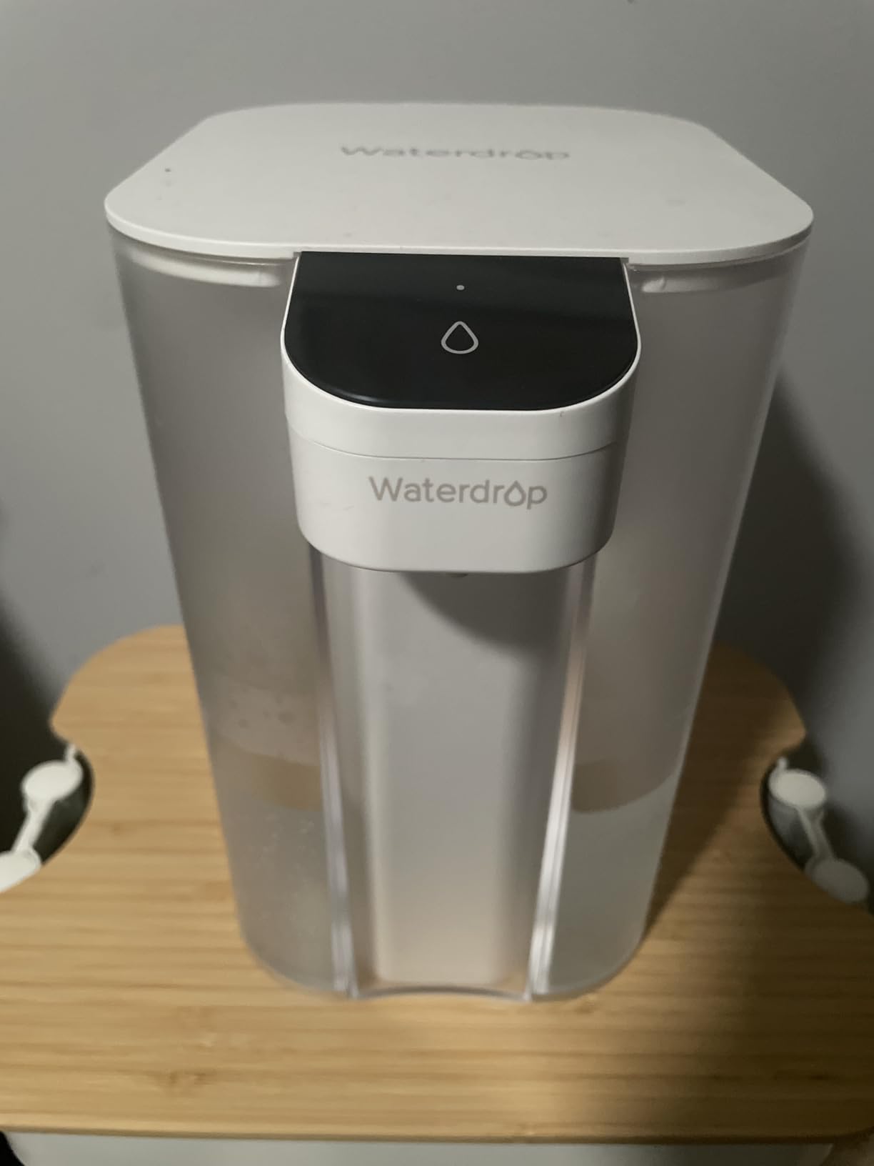 Waterdrop ED01AB Alkaline Electric Water Filter Pitcher, 15-Cup, Blue customer photo 2