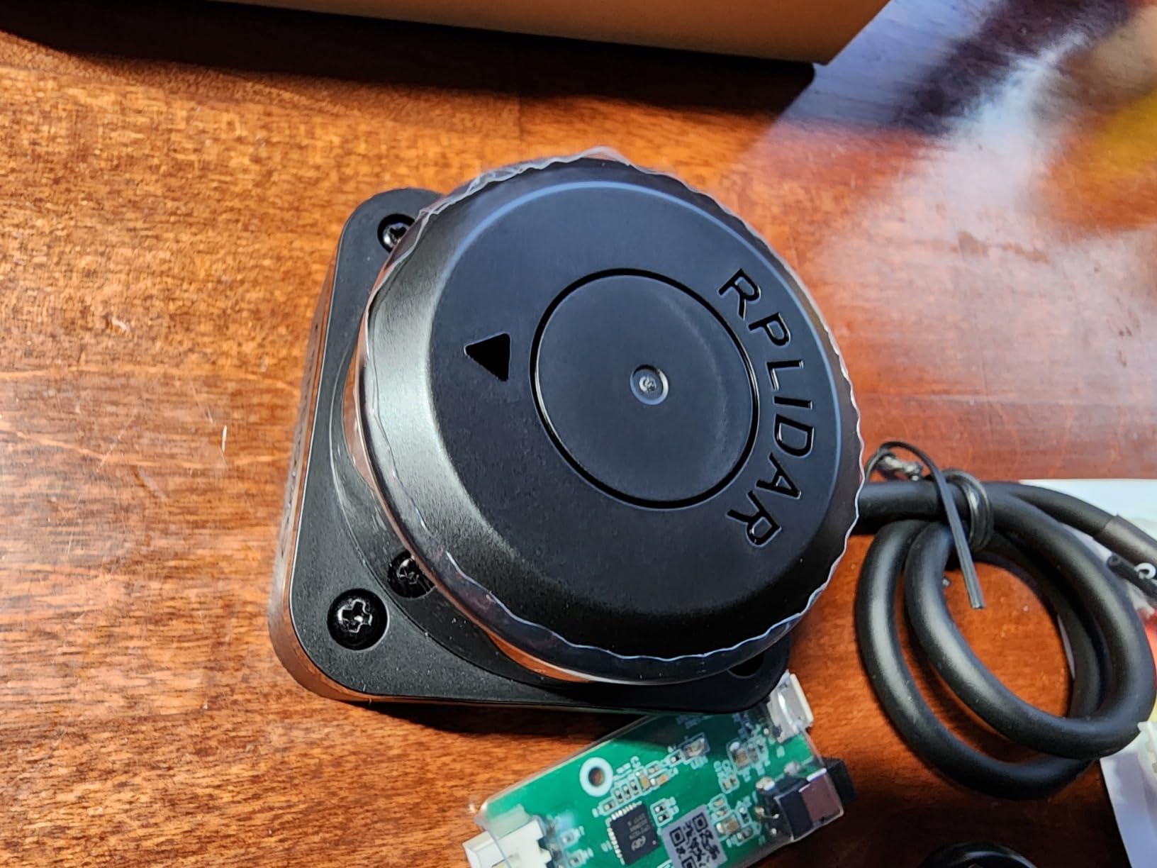 WayPonDEV RPLIDAR C1 360 Degree 2D Lidar Sensor | 12 Meters Scanning Radius Ranging Module Kit, Robot LIDAR Sensor Scanner for Obstacle Avoidance and Navigation of Robots customer photo 1