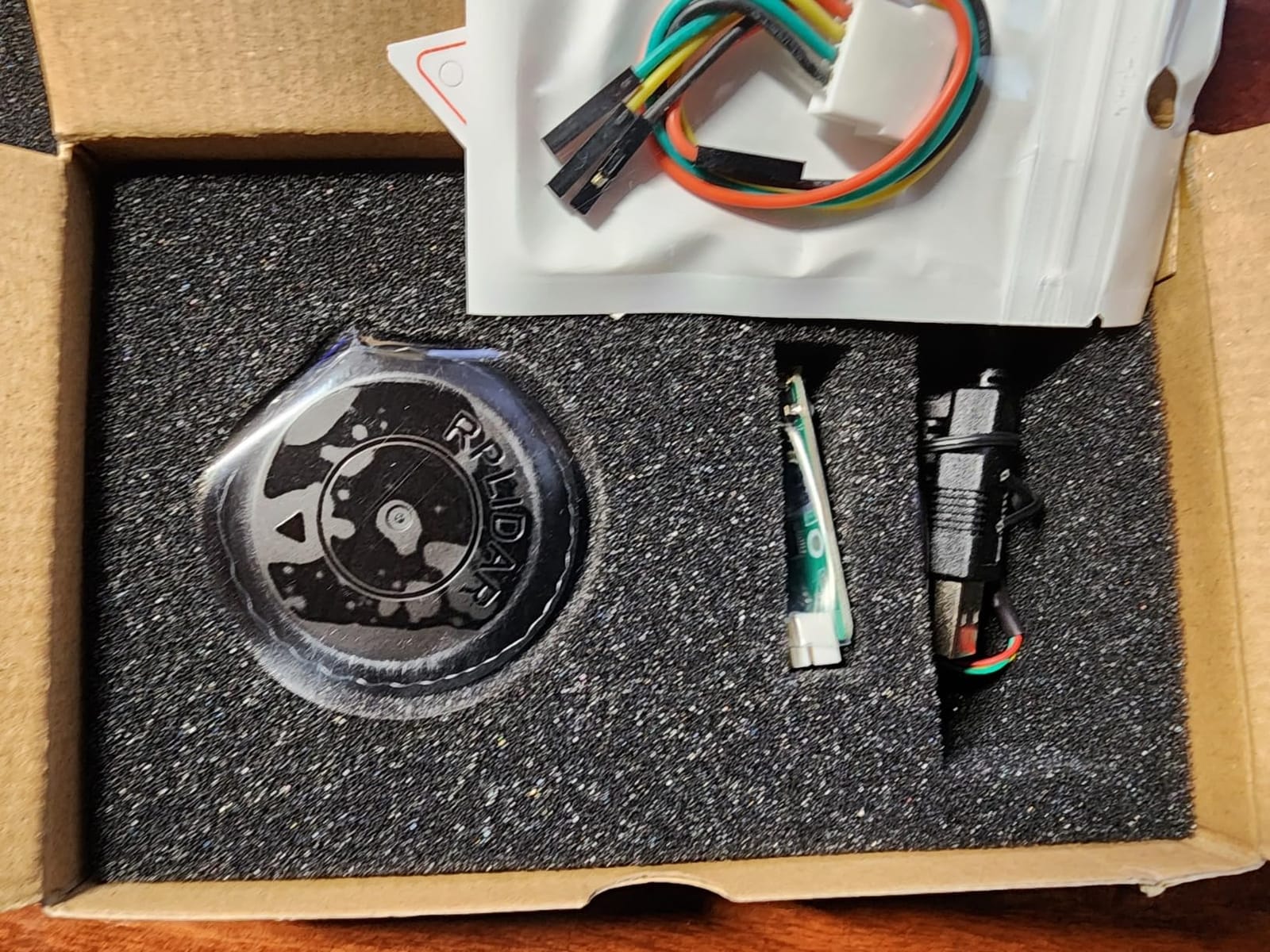 WayPonDEV RPLIDAR C1 360 Degree 2D Lidar Sensor | 12 Meters Scanning Radius Ranging Module Kit, Robot LIDAR Sensor Scanner for Obstacle Avoidance and Navigation of Robots customer photo 2