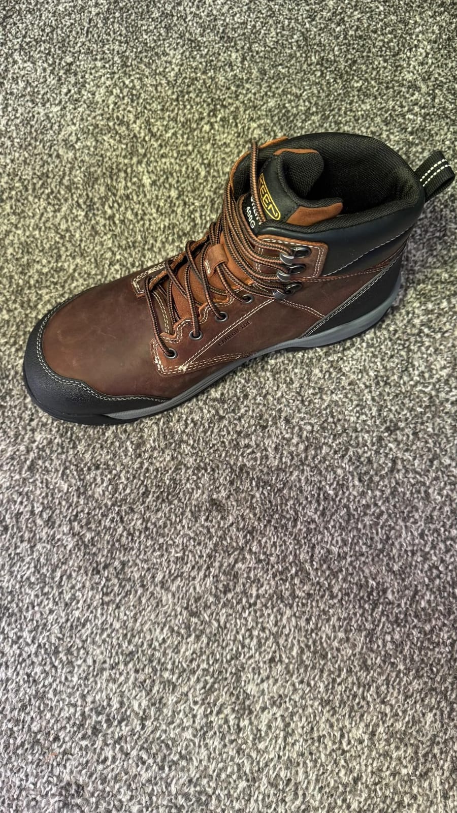 KEEN Utility Men's Evanston Composite Toe Waterproof Insulated Work Boots customer photo 1