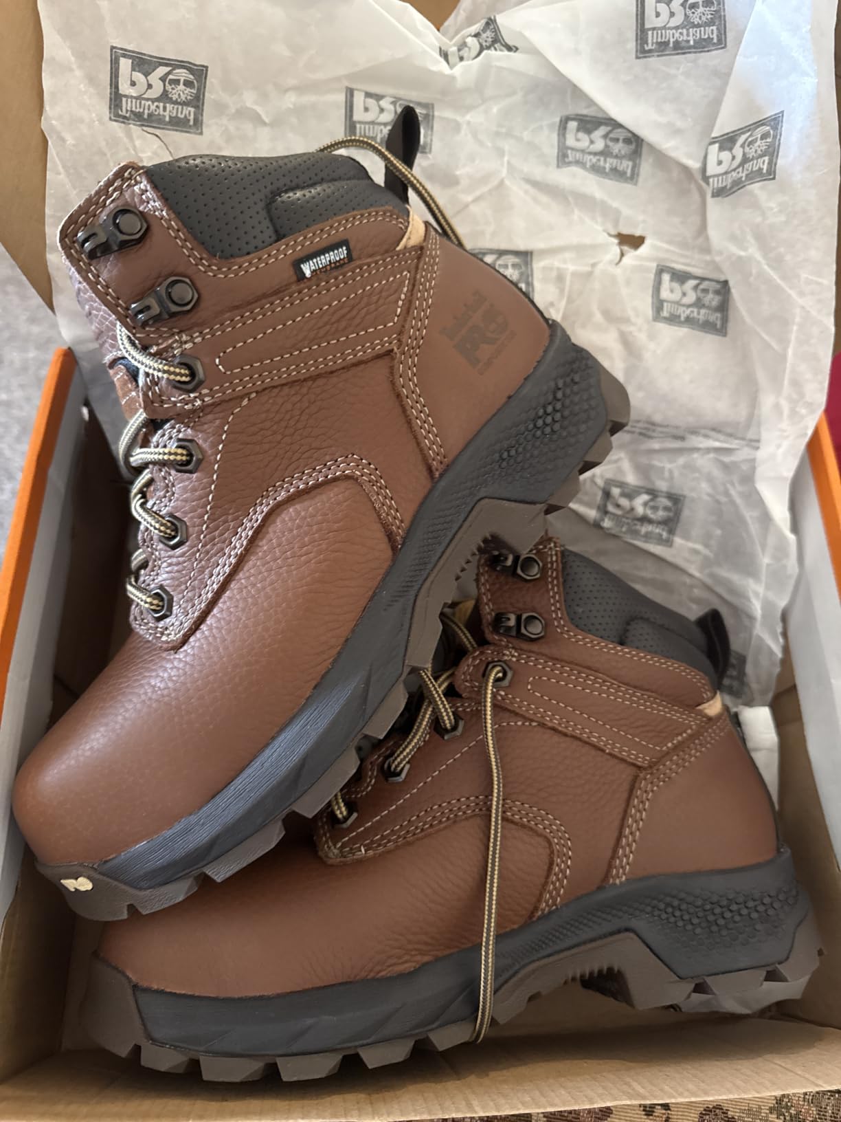 Timberland PRO Women's Titan Ev 6in Comp Toe Waterproof Boots customer photo 2