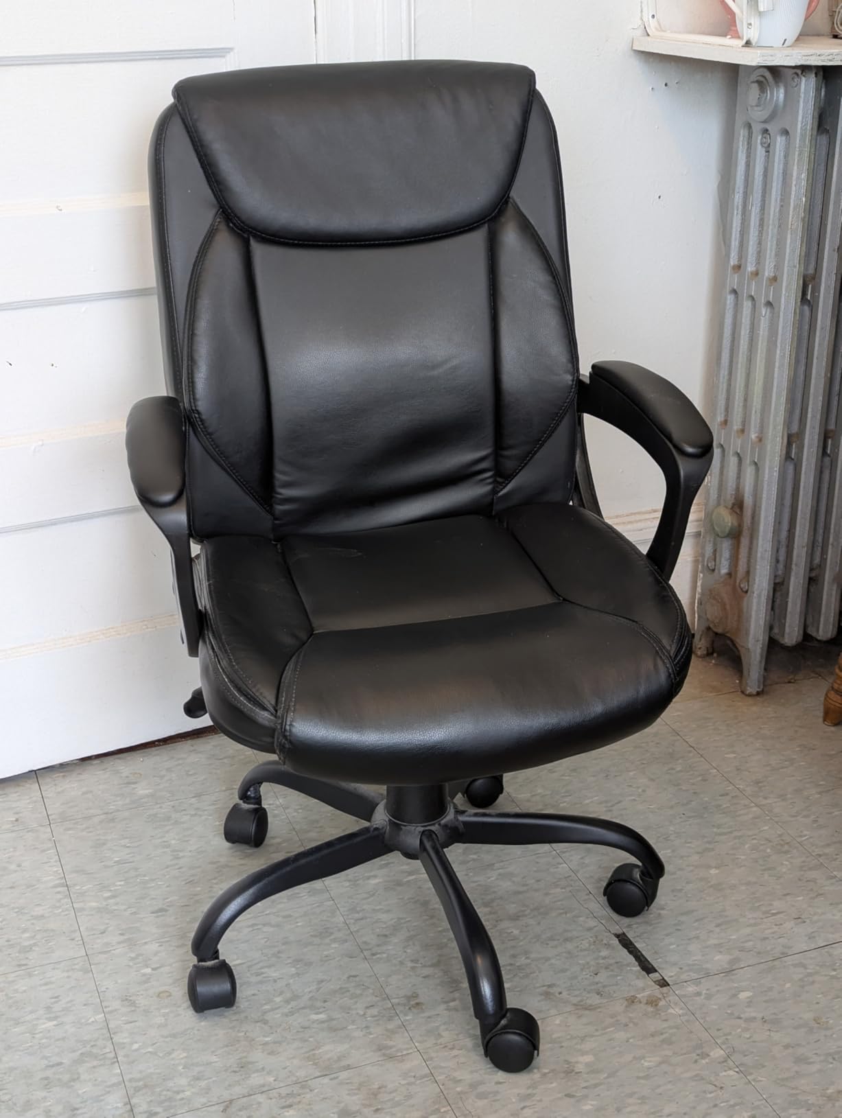 TRALT Office Chair - Ergonomic Desk Chair with Adjustable Lumbar Support, Mesh Computer Chair, Executive Chair for Home Office Comfortable Lumbar Support customer photo 2