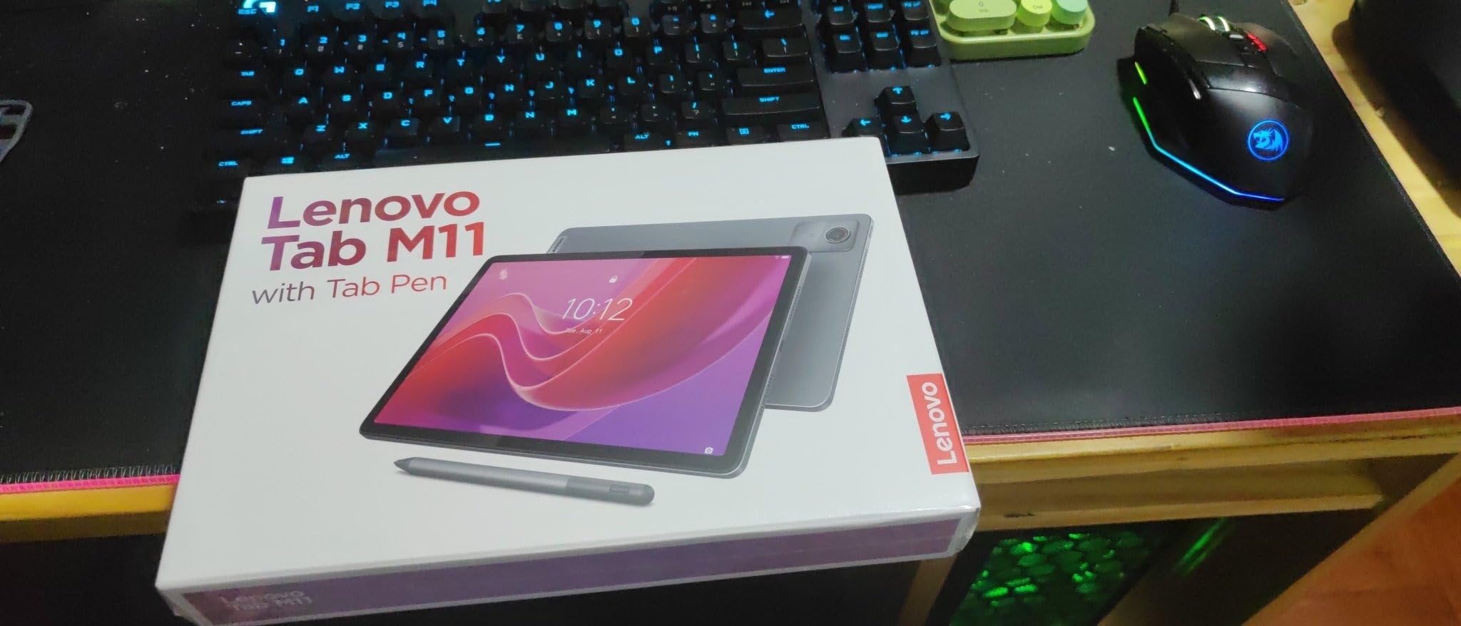 Lenovo Tab M11, 11” Display, MediaTek Helio G88 Octa-Core, 4GB RAM, 64GB SSD, 1920x1200 px, Ambient Light-Sensor, 10 Hour Battery, Comes w/Pen, Luna Grey customer photo 2