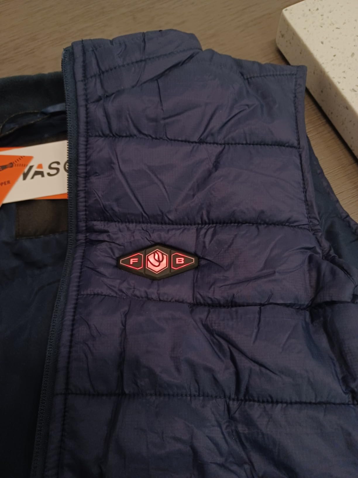 WASOTO Heated Vest Women With 16000 mAh Battery Pack Charger Included Washable Rechargeable For Indoor Outdoor Work Cycling customer photo 1