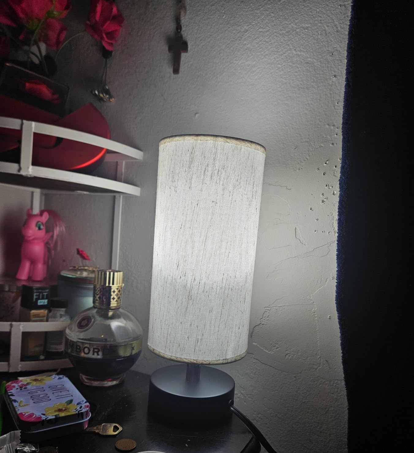 PartageiZ Small Table Lamp for Bedroom - Bedside Lamps for Night Stands customer photo 2
