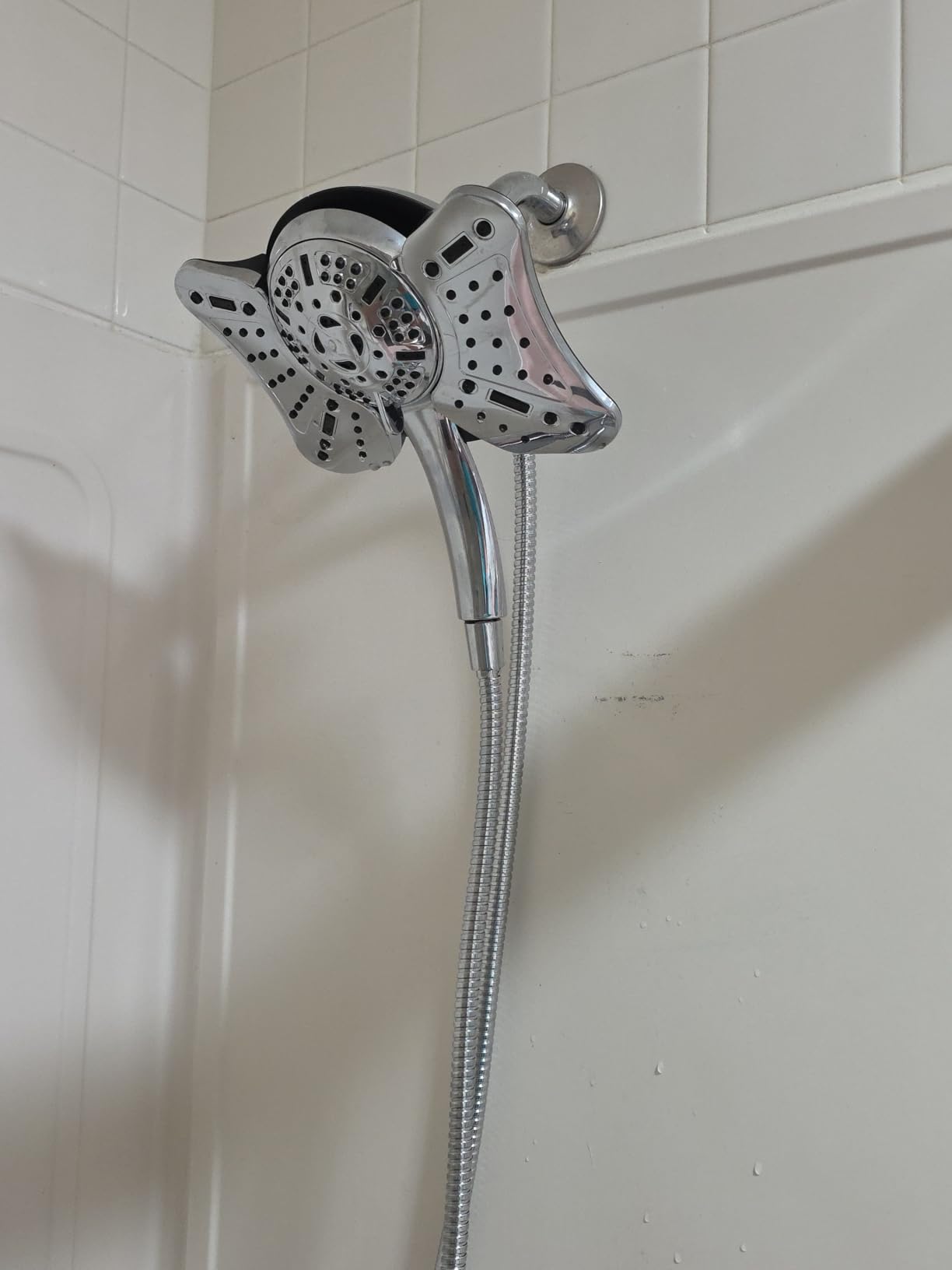 GRICH Shower Head with Handheld Spray - Dual High Pressure Showerhead customer photo 2