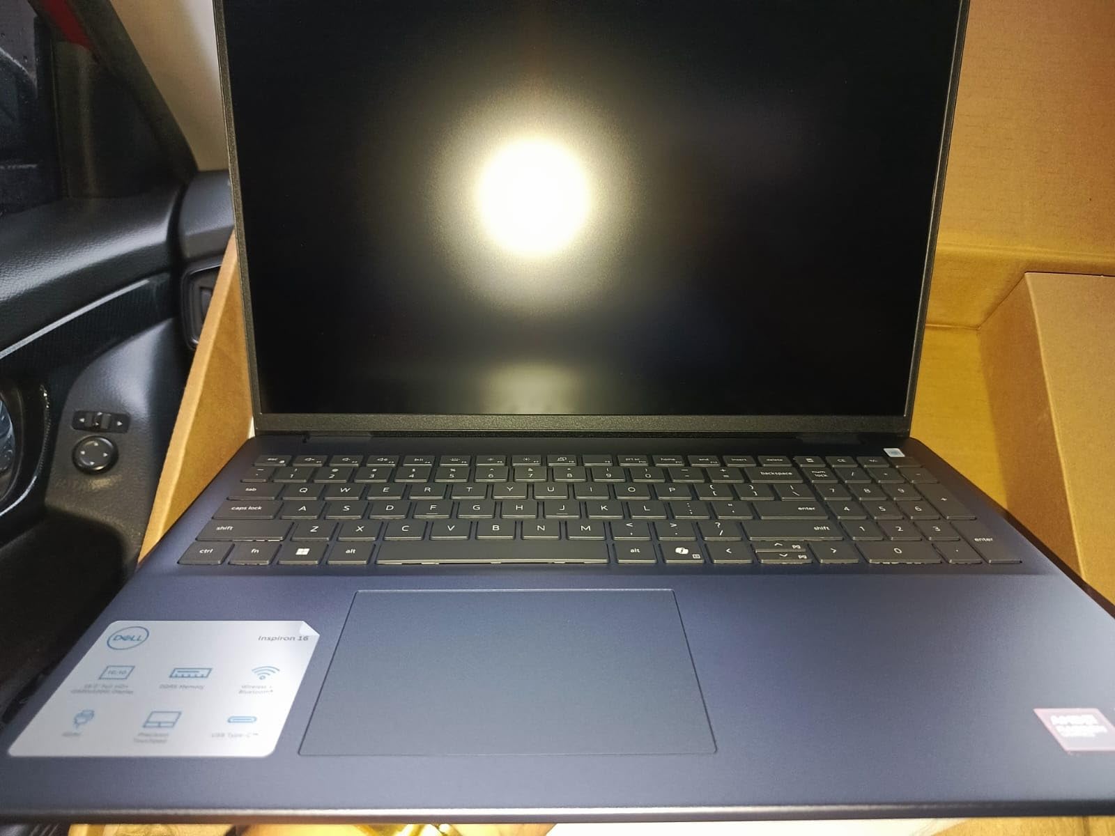 Dell Inspiron 16 5645 Laptop - 16.0 16:10 FHD+ (1920 x 1200) Display, AMD Ryzen 7-8840U, 16GB DDR5 RAM, 1TB SSD, AMD Radeon Graphics, Windows 11 Home, Onsite & Migrate Services - Midnight Blue customer photo 1