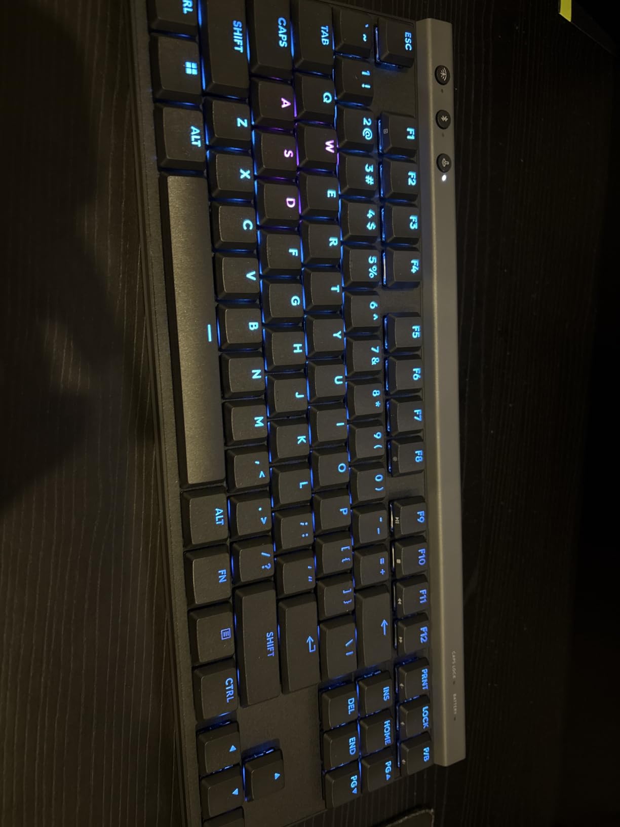 Logitech G515 Lightspeed TKL Wireless Gaming Keyboard (Tactile) - Black | LIGHTSPEED, low profile gaming, LIGHTSYNC RGB, thin tenkeyless design, PBT keycaps, mechanical switches customer photo 2
