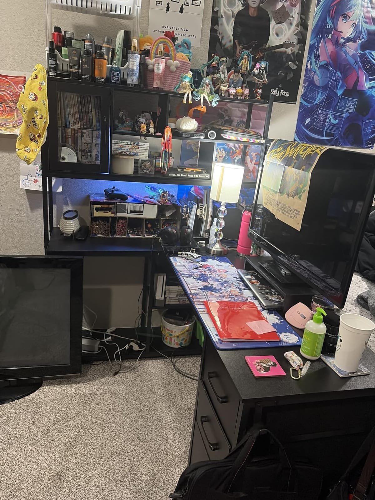 SEDETA 58'' L Shaped Computer Office Desk with 3 Drawers and Bookshelf customer photo 2