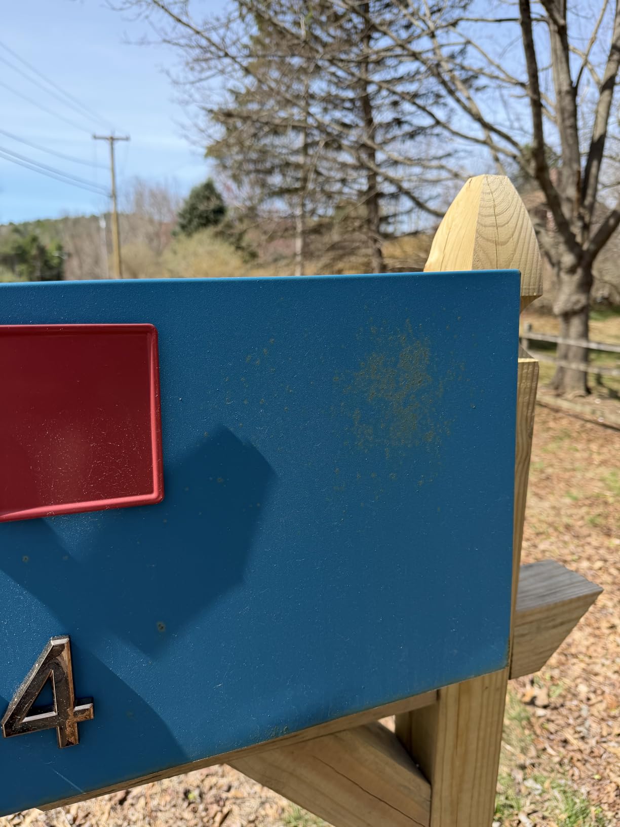Adoorn Lockable Post Mount Mailboxes for Outside - Large Anti-Theft Locking Mailbox for Packages and Letters - Weatherproof Construction - Durable Steel - 15.5