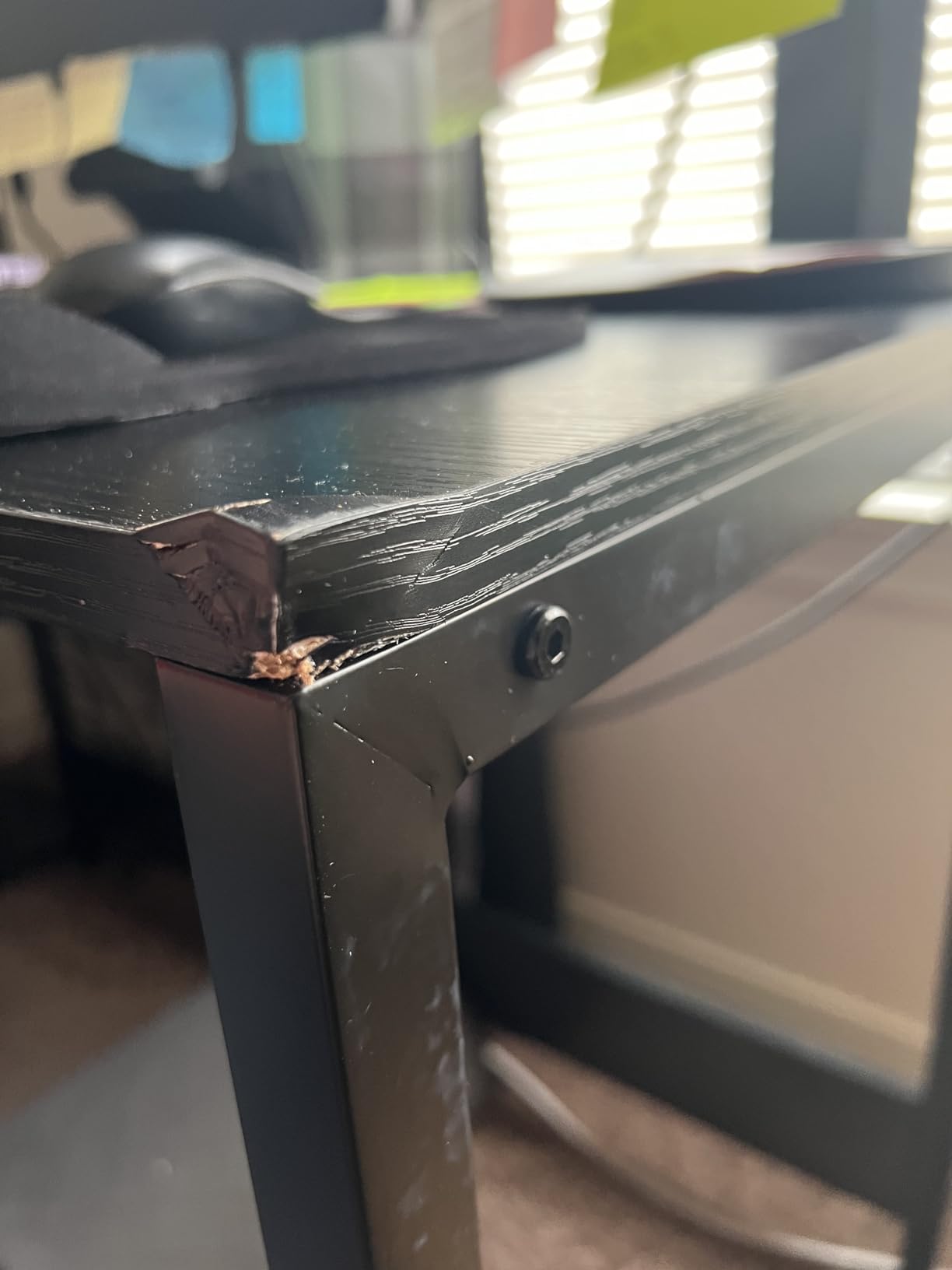 Tribesigns L Shaped Computer Desk with Storage Drawers, 59 inch Corner Desk with Shelves, Reversible L-Shaped Office Desk Study Writing Table Workstation for Home Office, Walnut & White customer photo 2