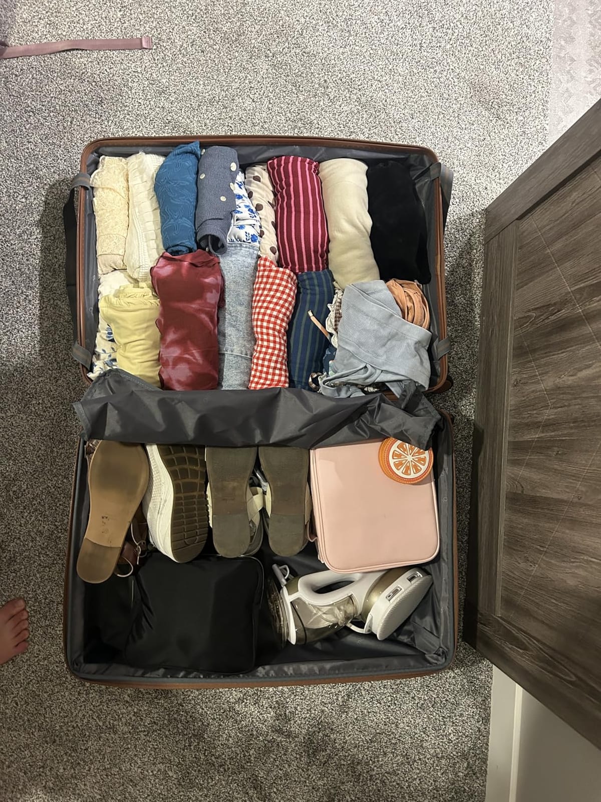Cosbarn Luggage Sets, Lightweight Durable Hardshell, 5 piece Suitcase Sets customer photo 2