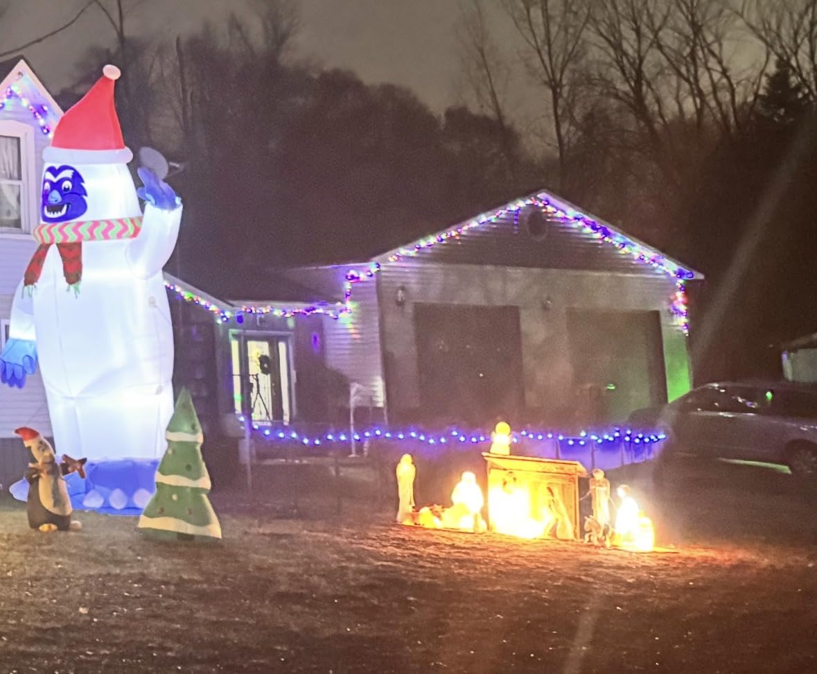 Probro 95FT 100 LED Smart C9 Christmas Lights Outdoor, RGB, App Controlled customer photo 1