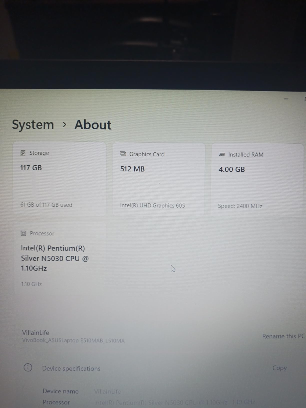 ASUS Lightweight 15.5